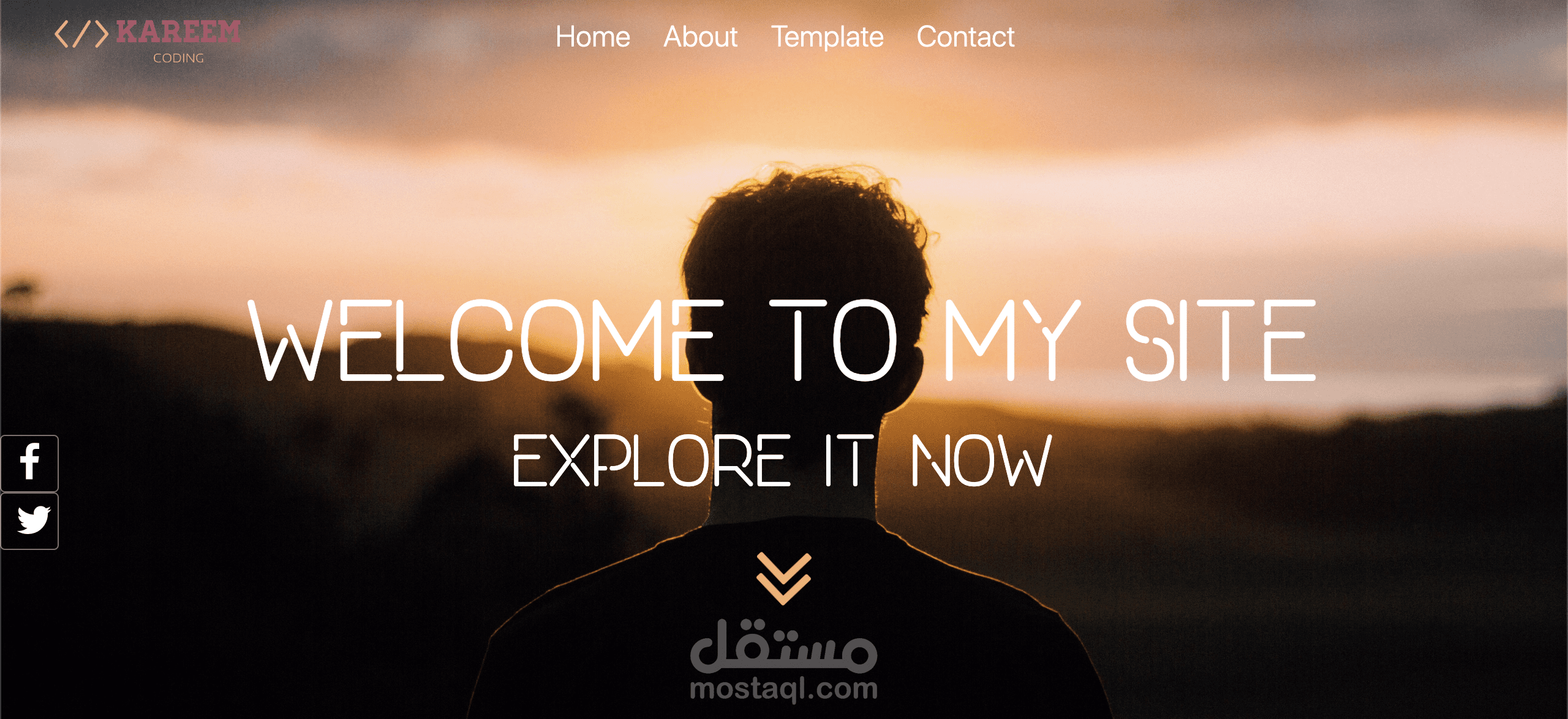 my website