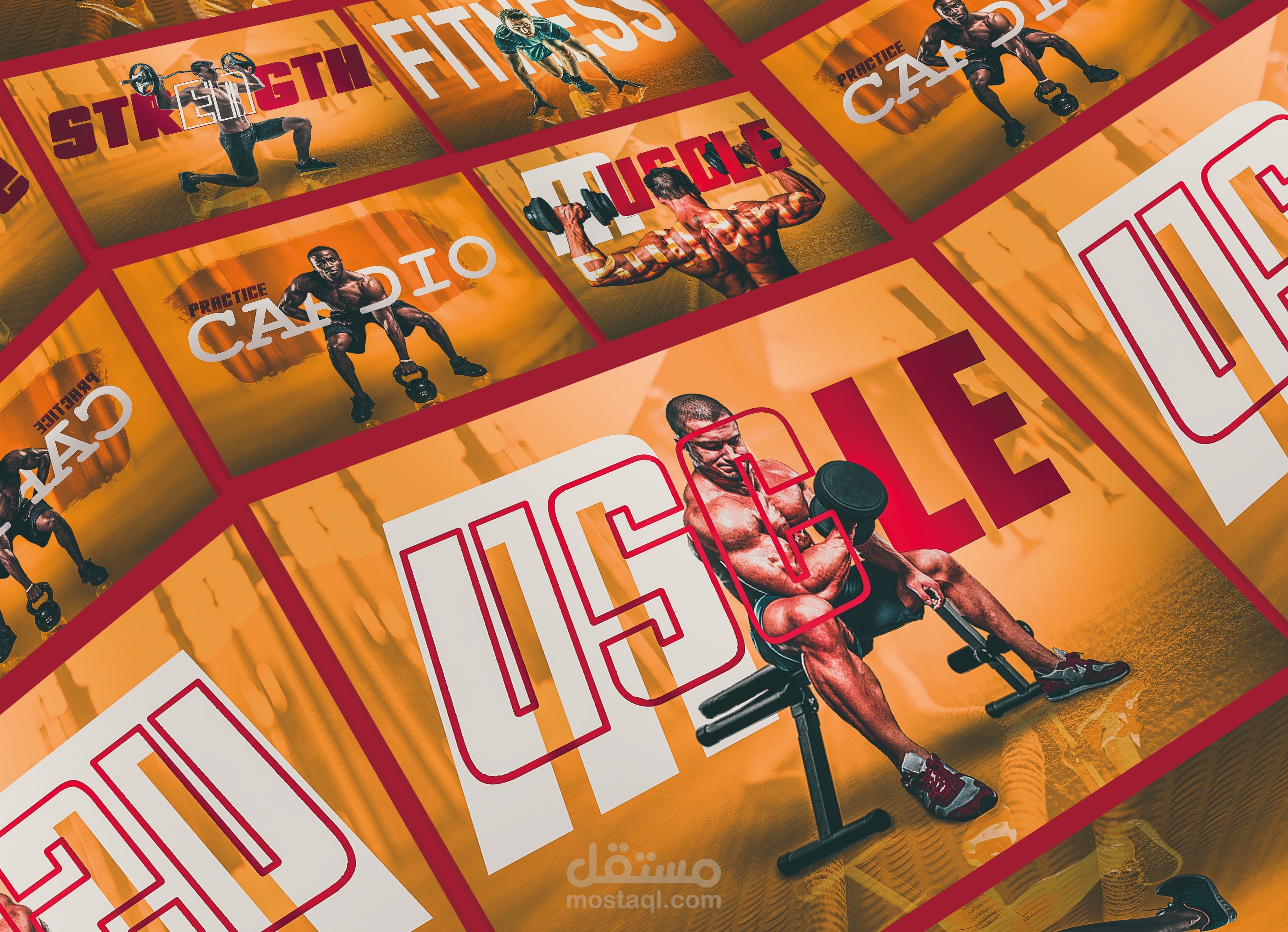 تصاميم سوشيال ميديا - عن الجيم