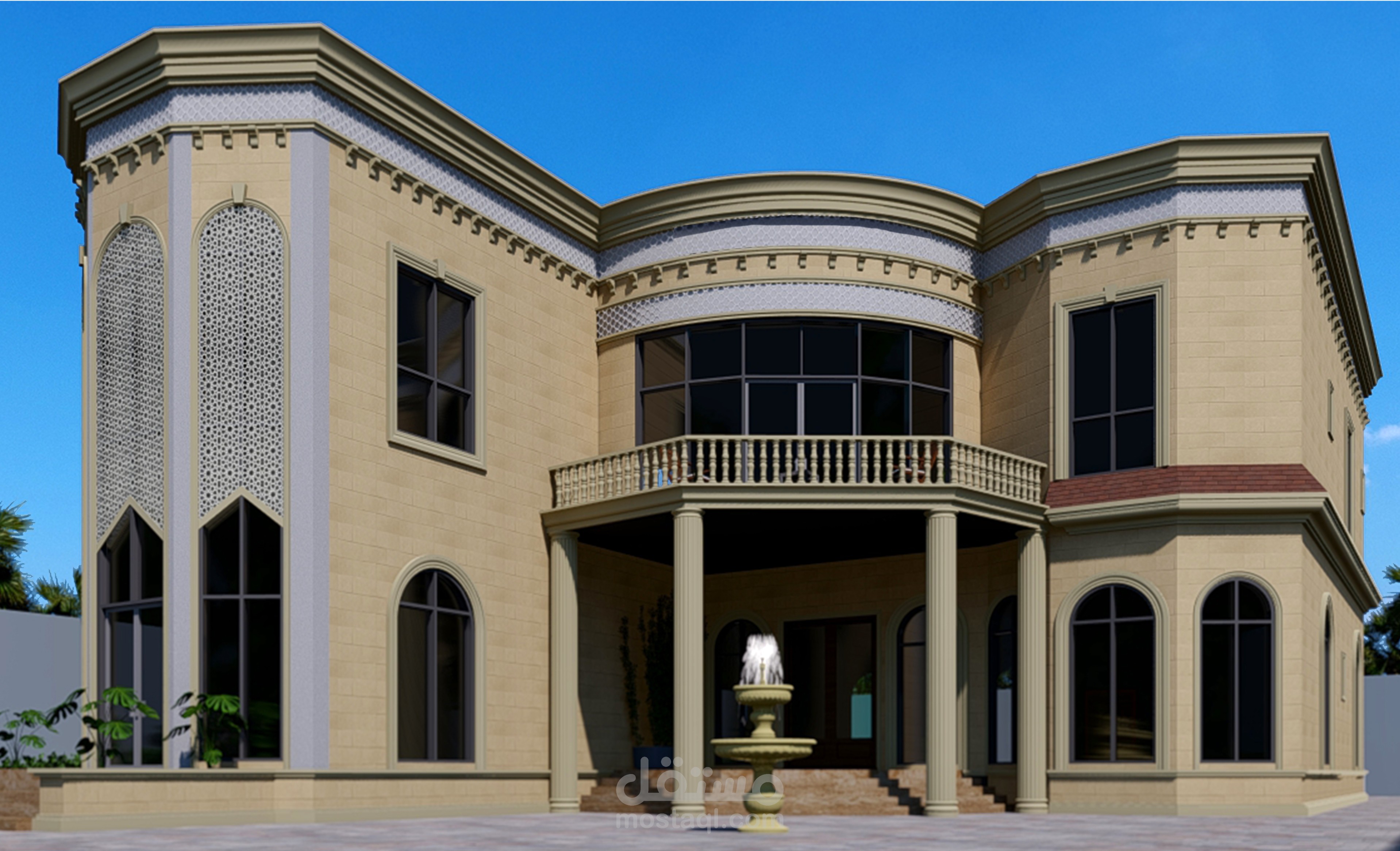 اكساء فيلا خارجي