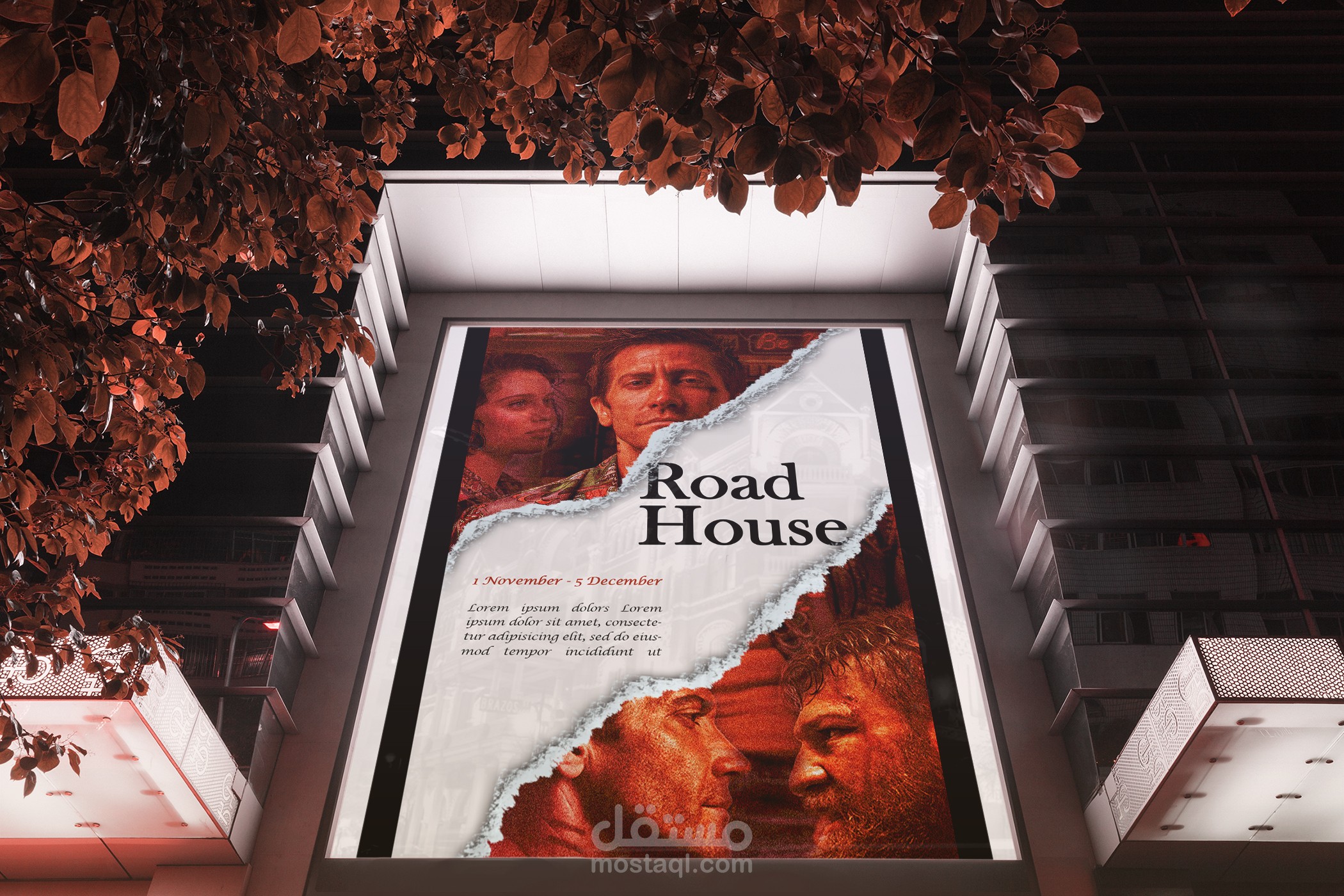Movie Poster "unofficial " - إعلان فيلم Road House