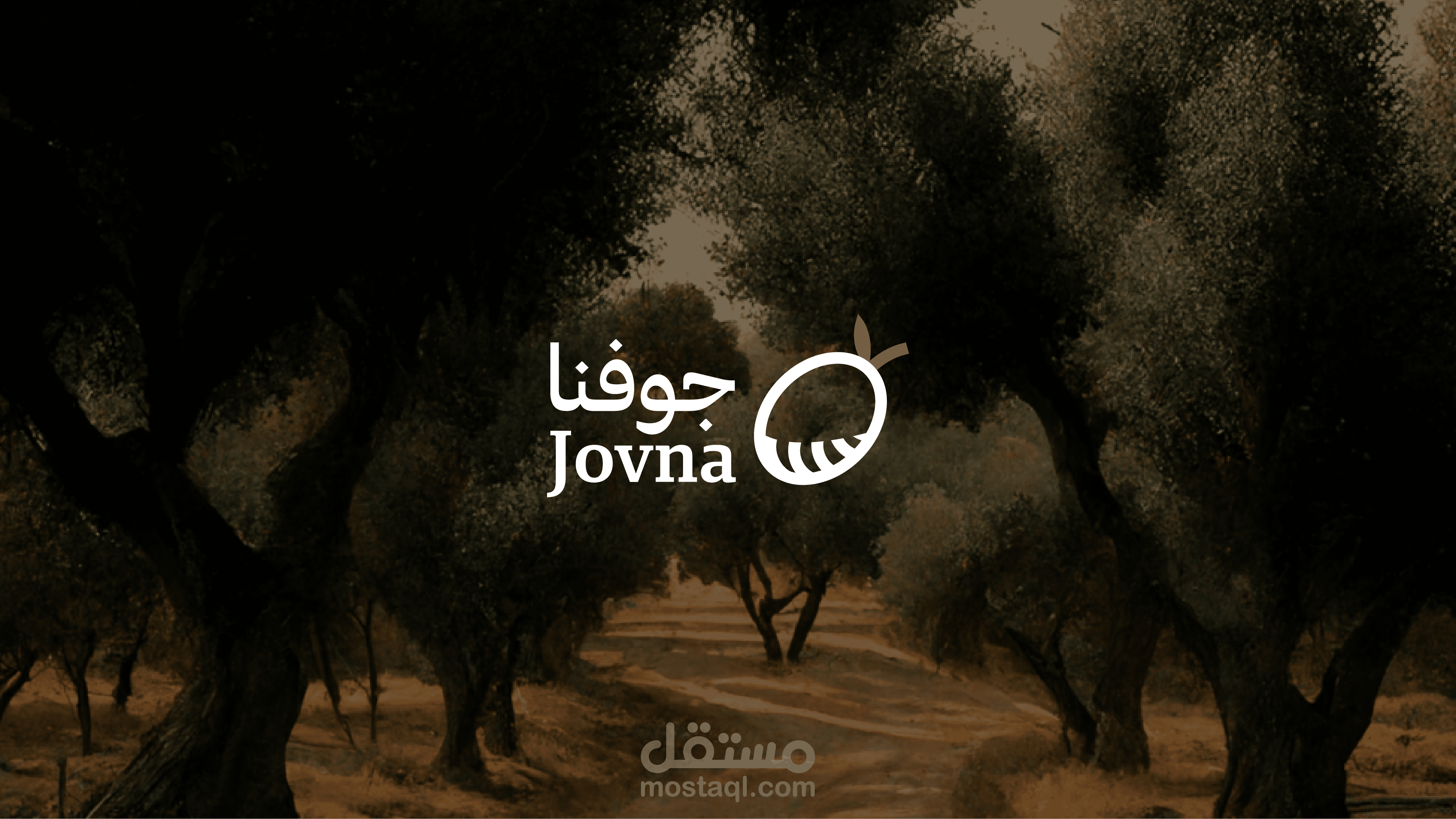 تصميم شعار براند زيت زيتون | جوفنا