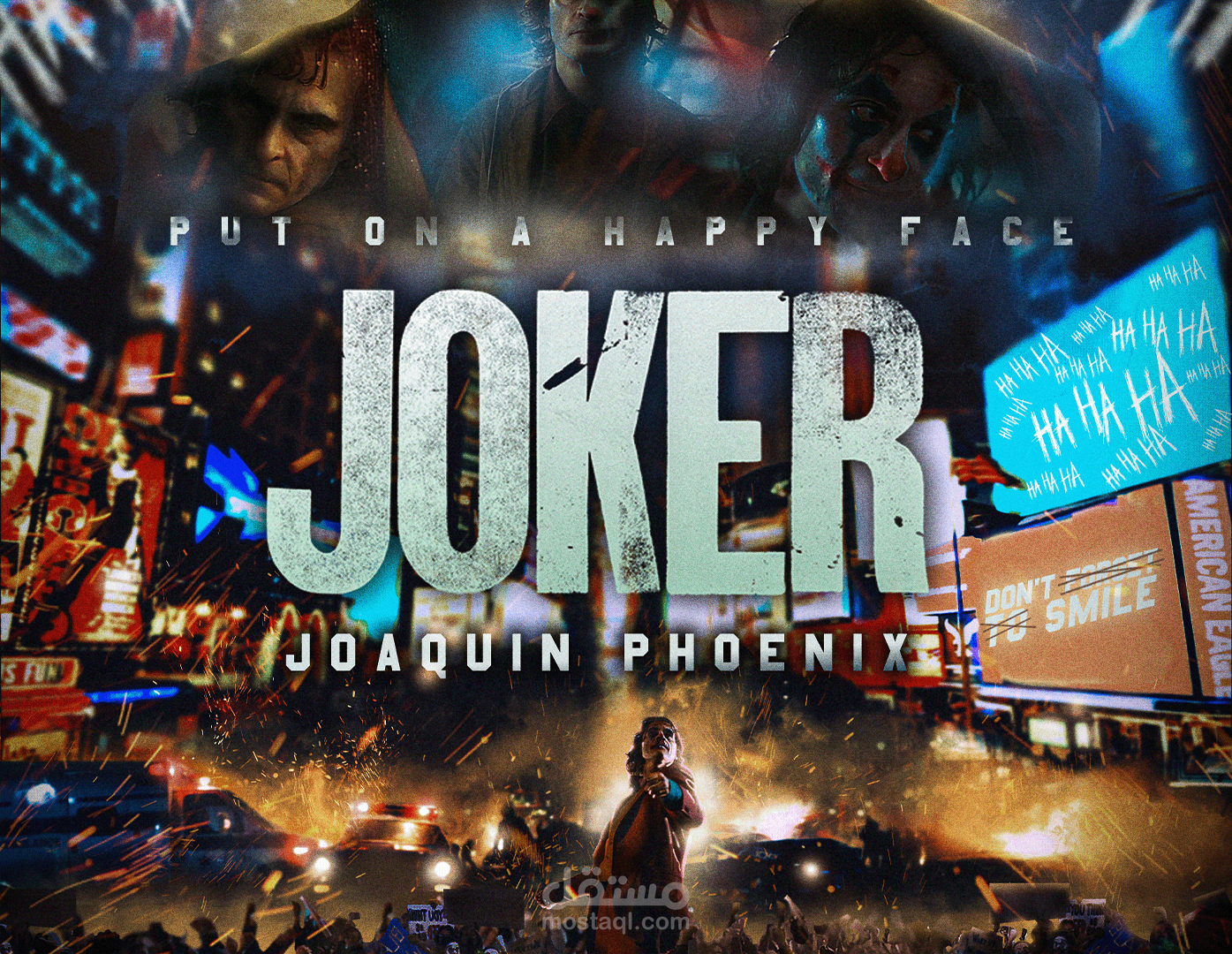 Joker Movie Poster - Joaquin Phoenix