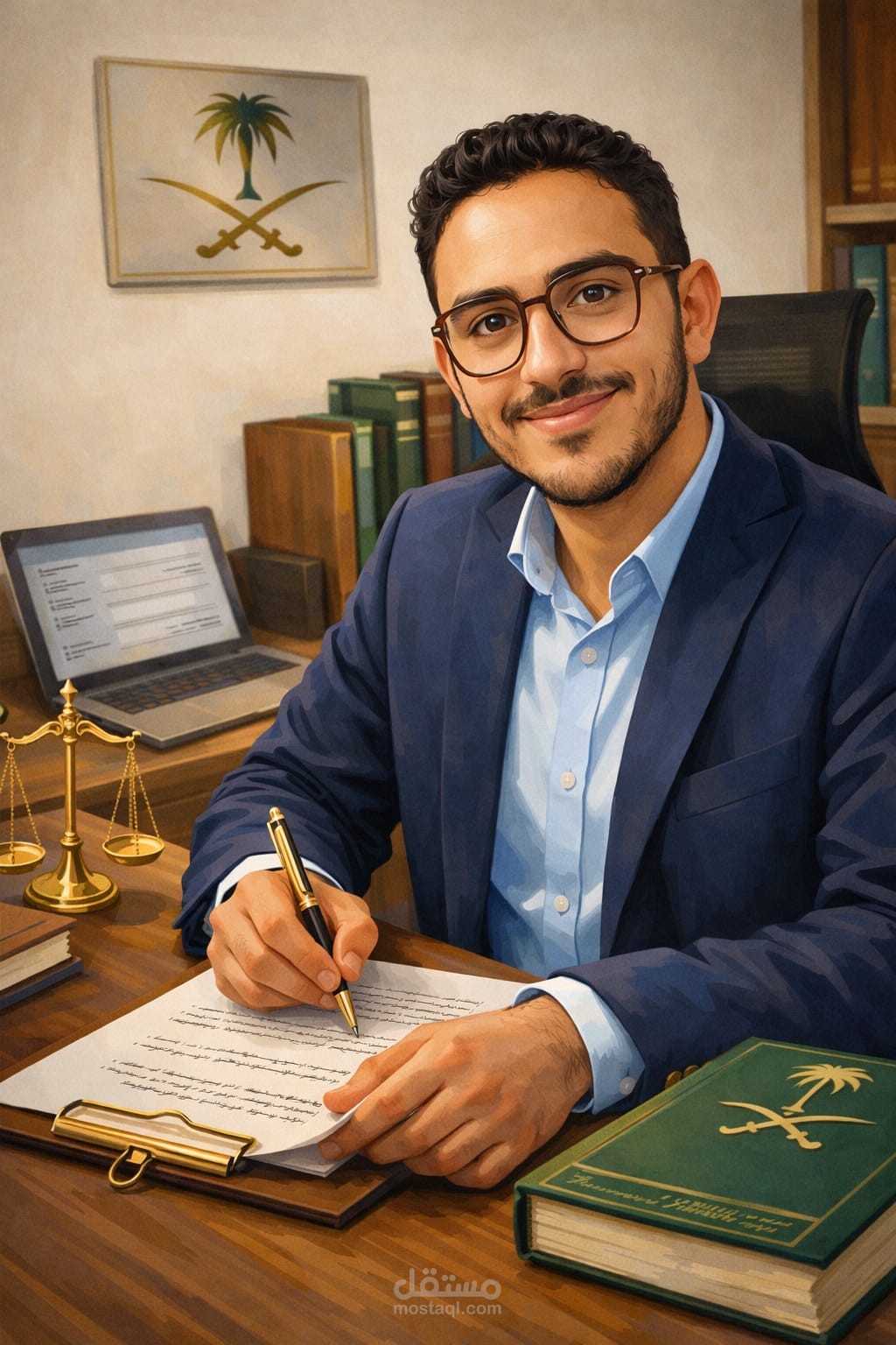 مذكرة اعتراض على تقرير الخبير المودع في قضية منظورة أمام المحكمة العامة وفقًا للأنظمة والقوانين المعمول بها في المملكة العربية السعودية