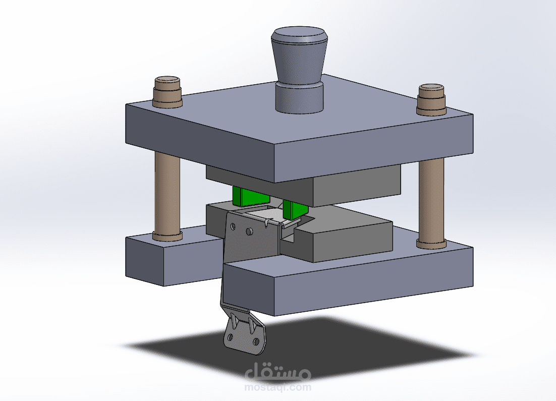 قالب لتشكيل الصاج