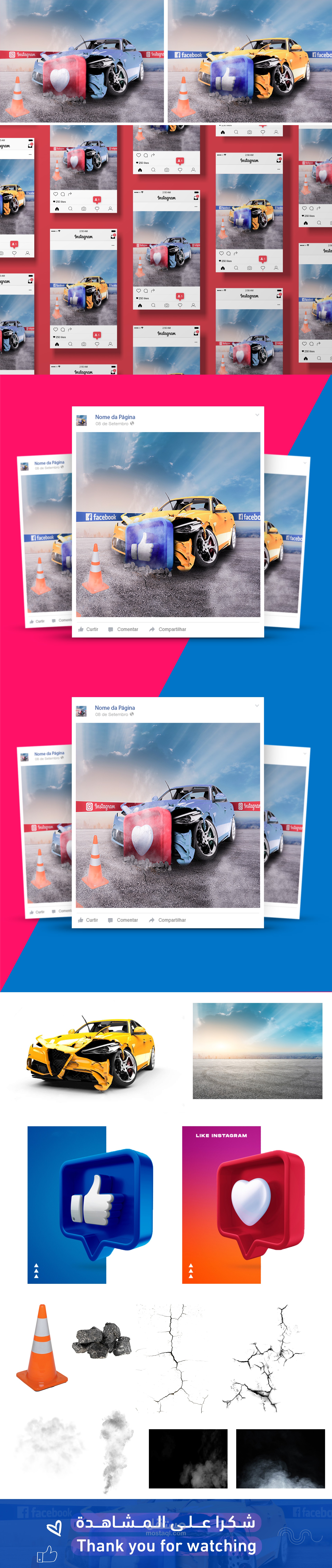 Design for traffic accidents due to social media