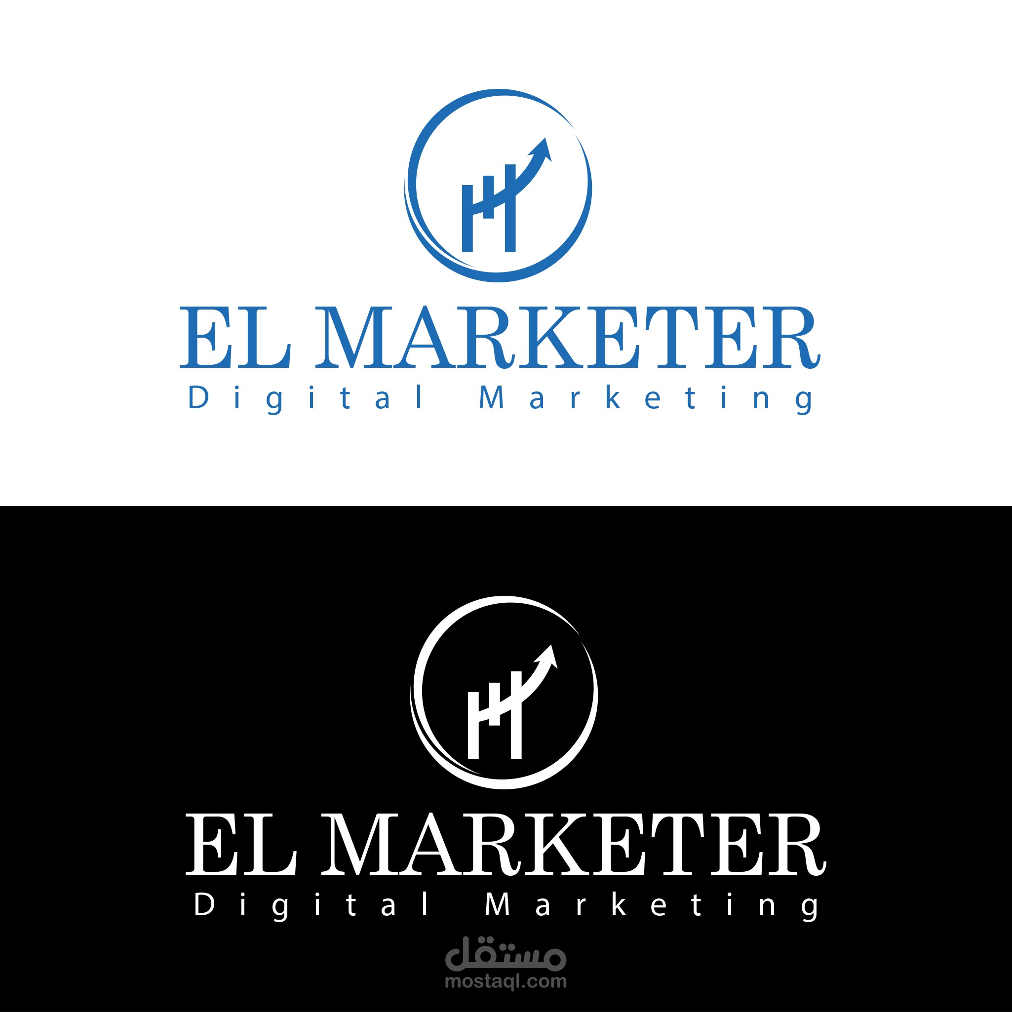 شعار لشركة تسويق