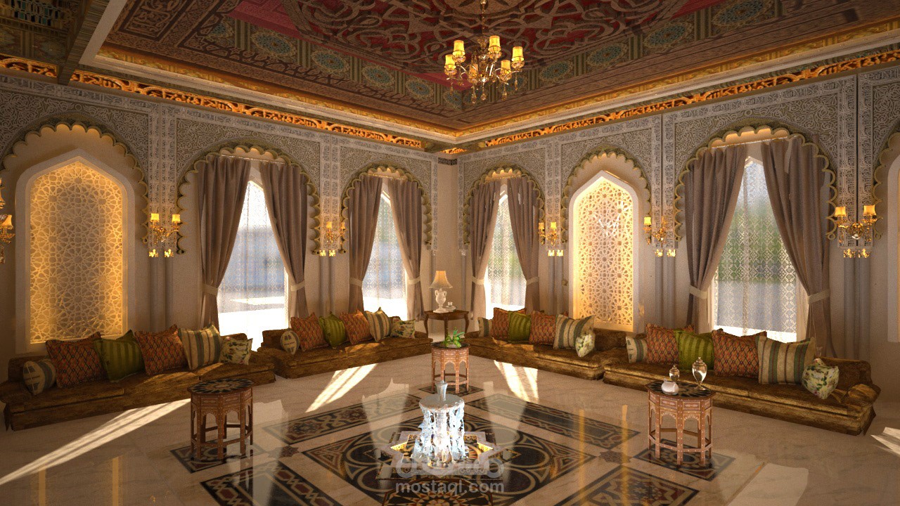 تصميم مجلس عربي