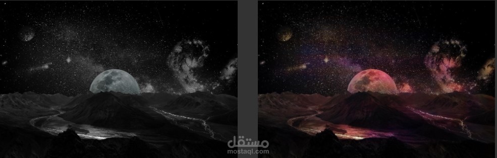 تعديل الصور جعلها ملونه وبدون خلفيه
