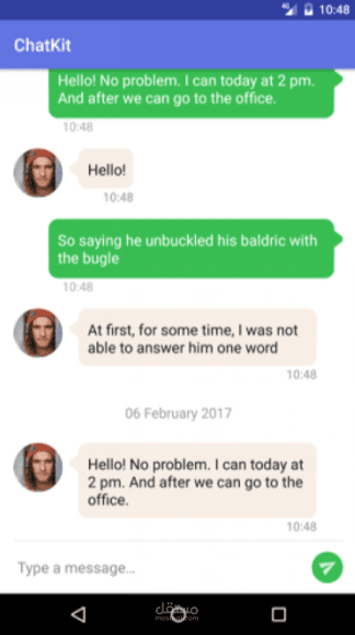 chat application