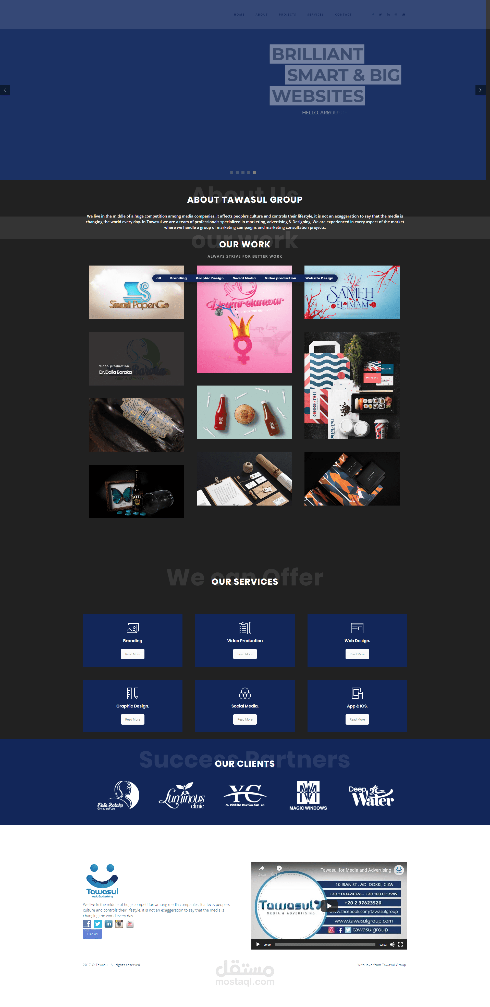 Tawasul Group Website