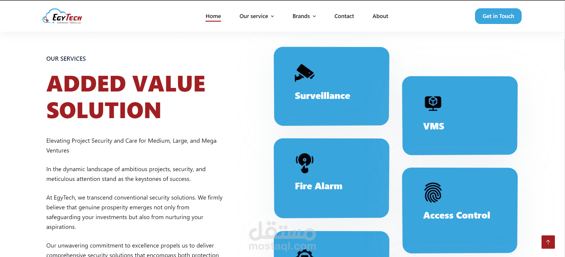 موق شركة egytech