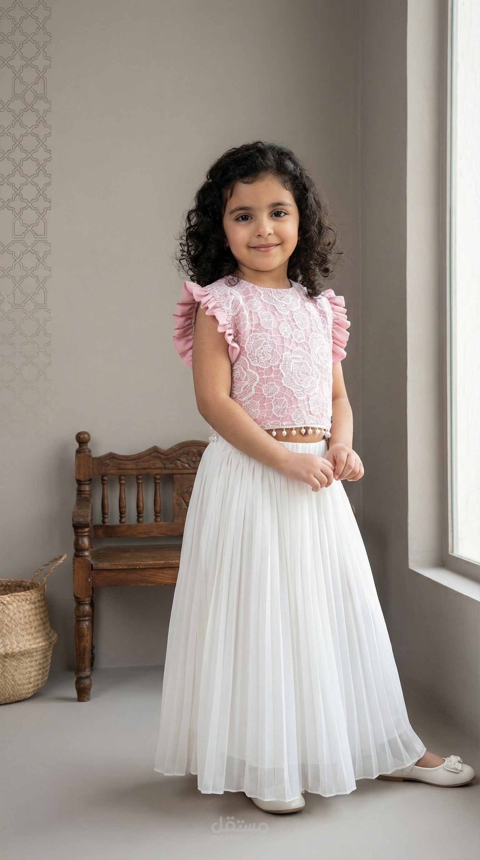 إعلان فيديو ريلز لمنتج ملابس أطفال