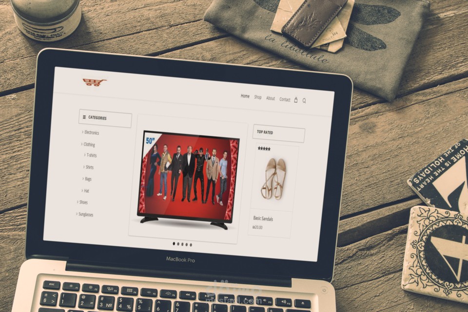 موقع wordpress للتسوق عبر الإنترنت باستخدام ووردبريس