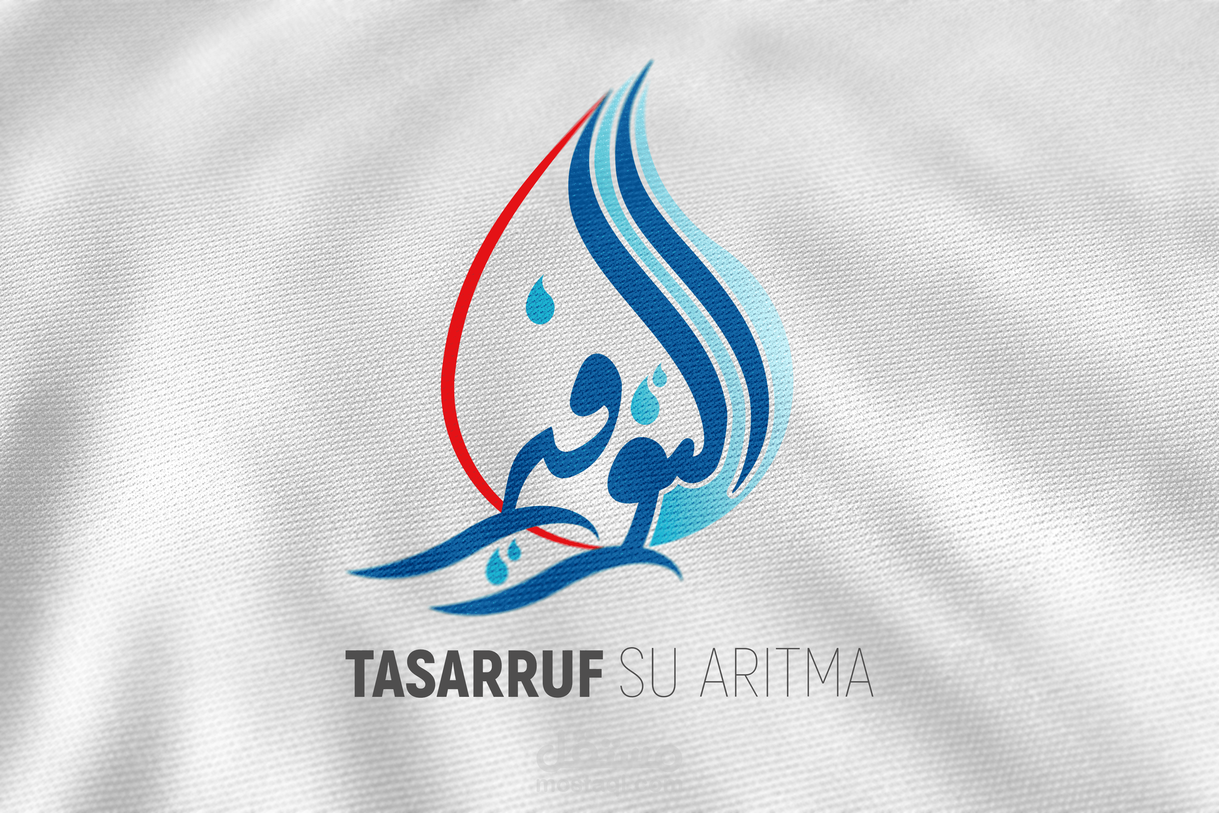 شعار وتصاميم اعلانية لشركة التوفير لفلاتر مياه الشرب