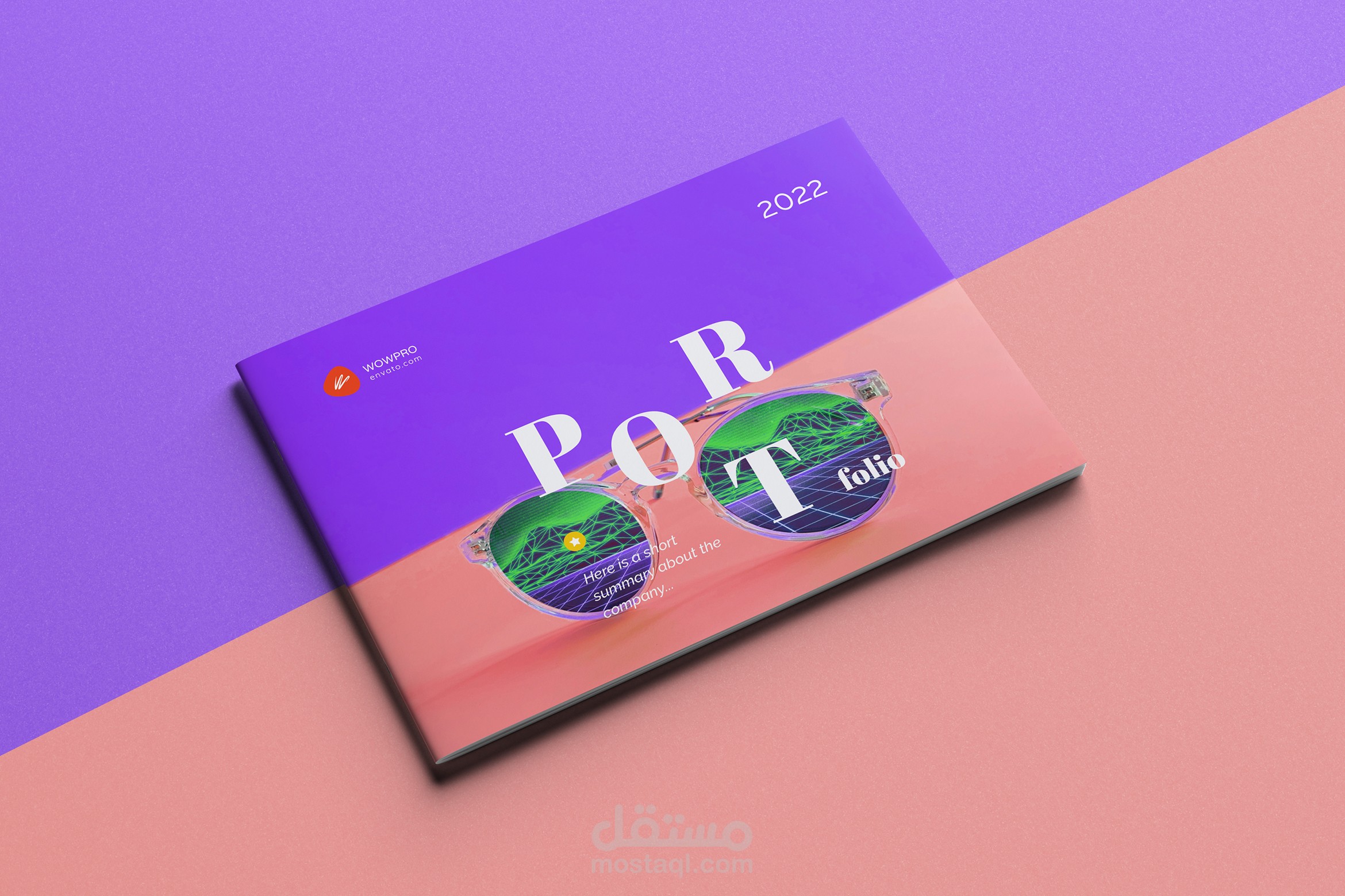 بورتفوليو ملون/ Colorful Portfolio