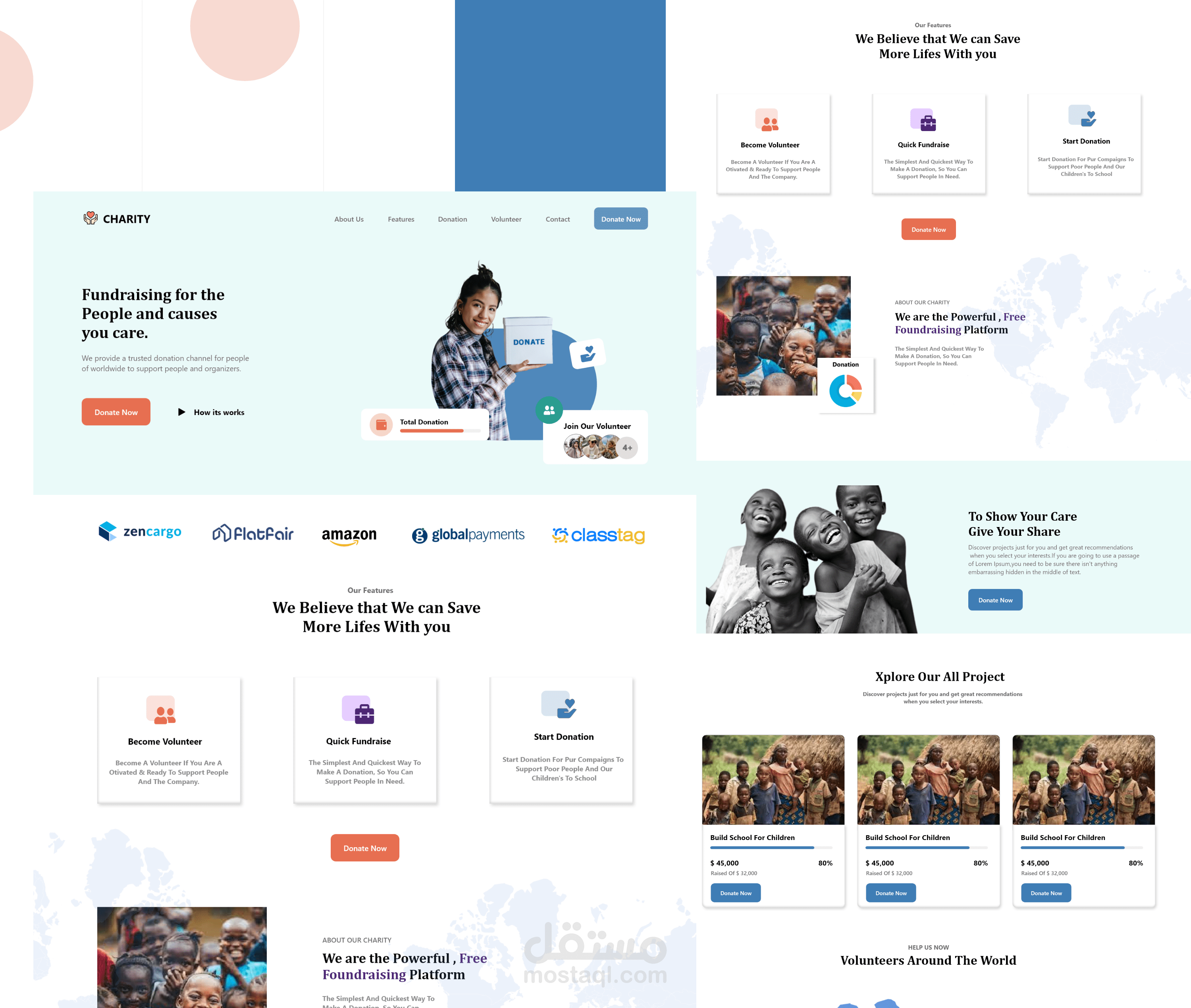 Charity and Donation Website