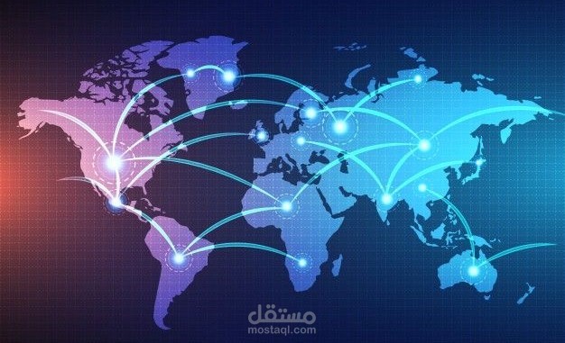إدارة شبكة بإستخدام تقنيات مثل routing and switching