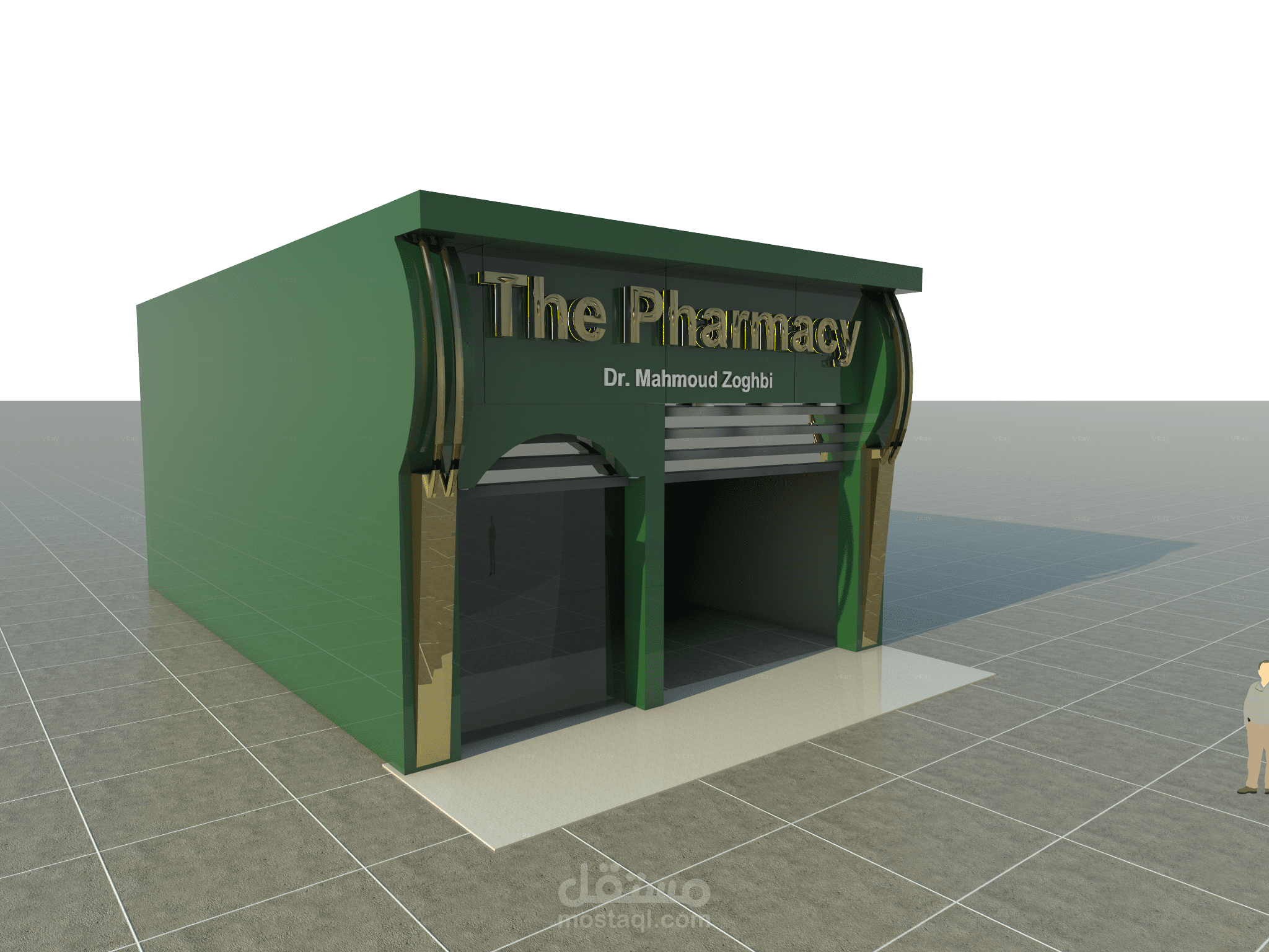 واجهات ثلاثية الابعاد