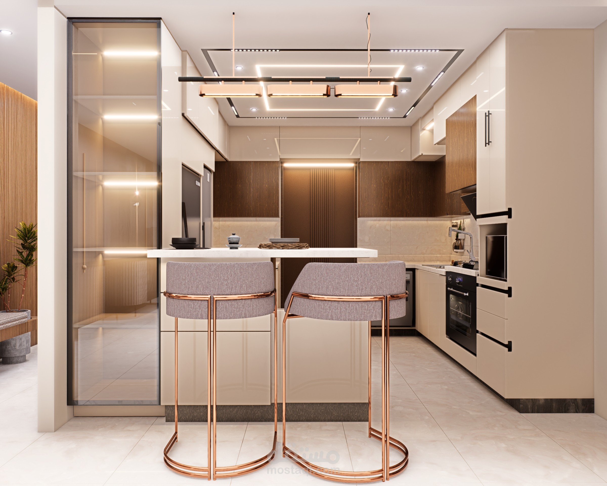 Modern & Trendy PVC Kitchen Design