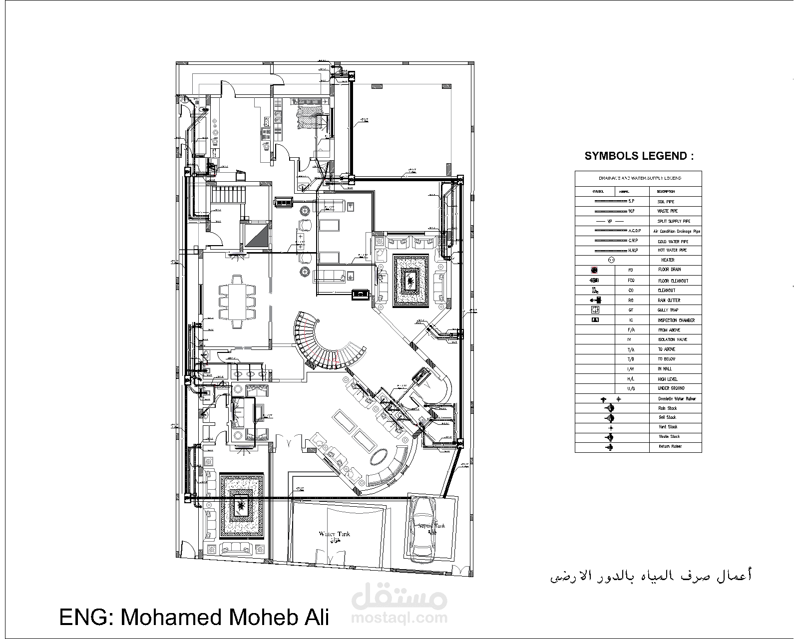 Villa Soud_ Drainage System