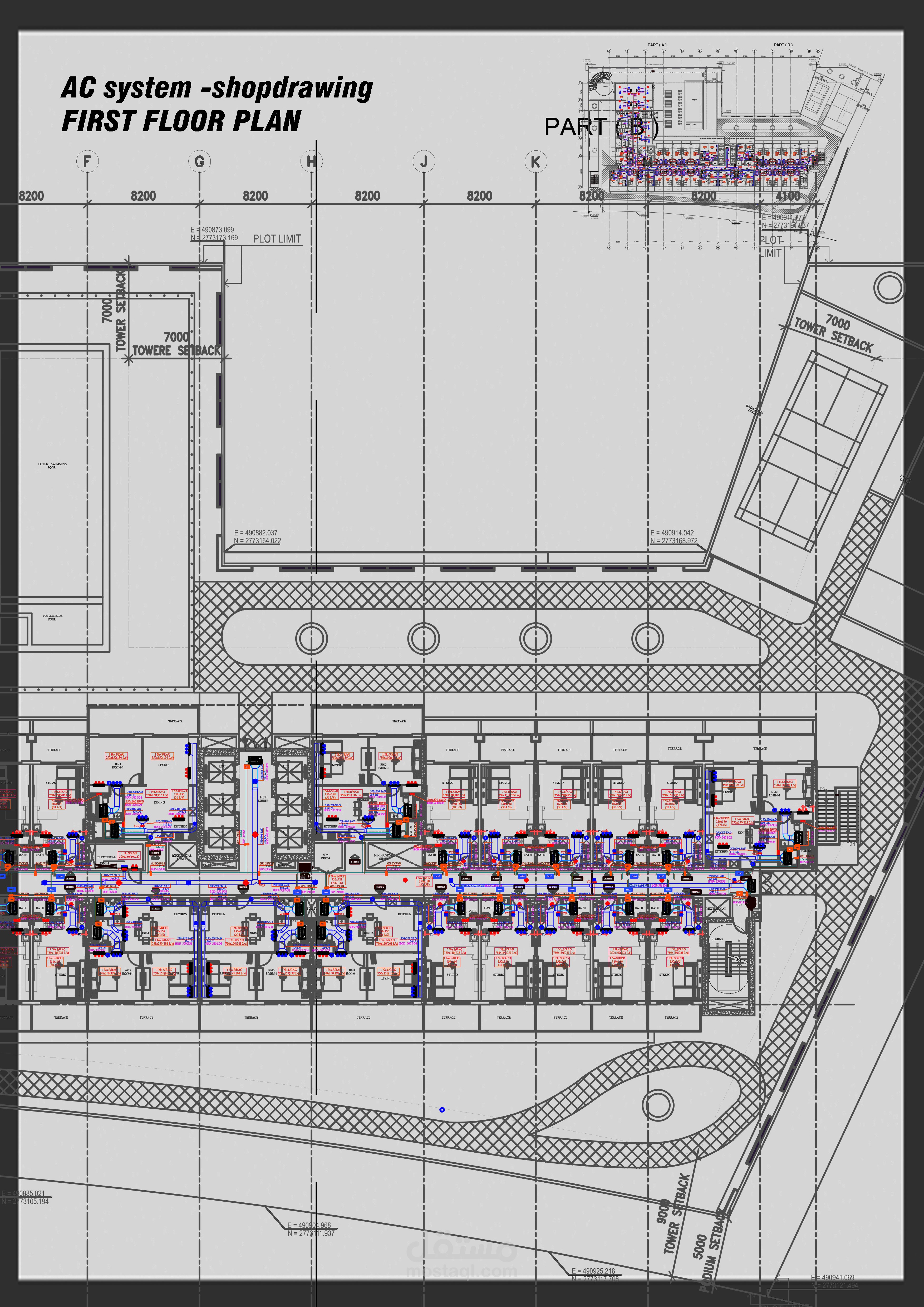 رسومات شوب درونج hvac electric plumping