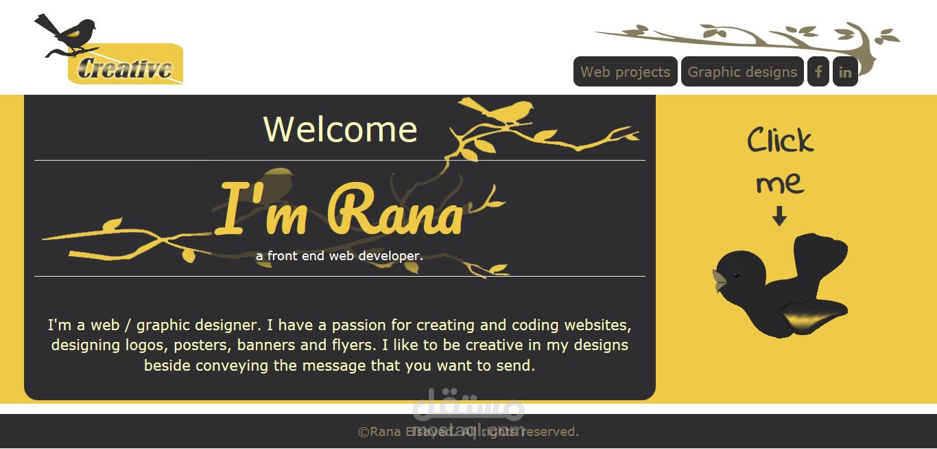 my portfolio website