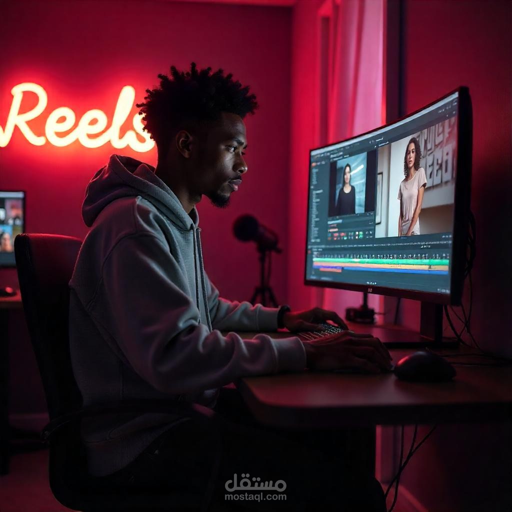 تصميم مقاطع ريلز