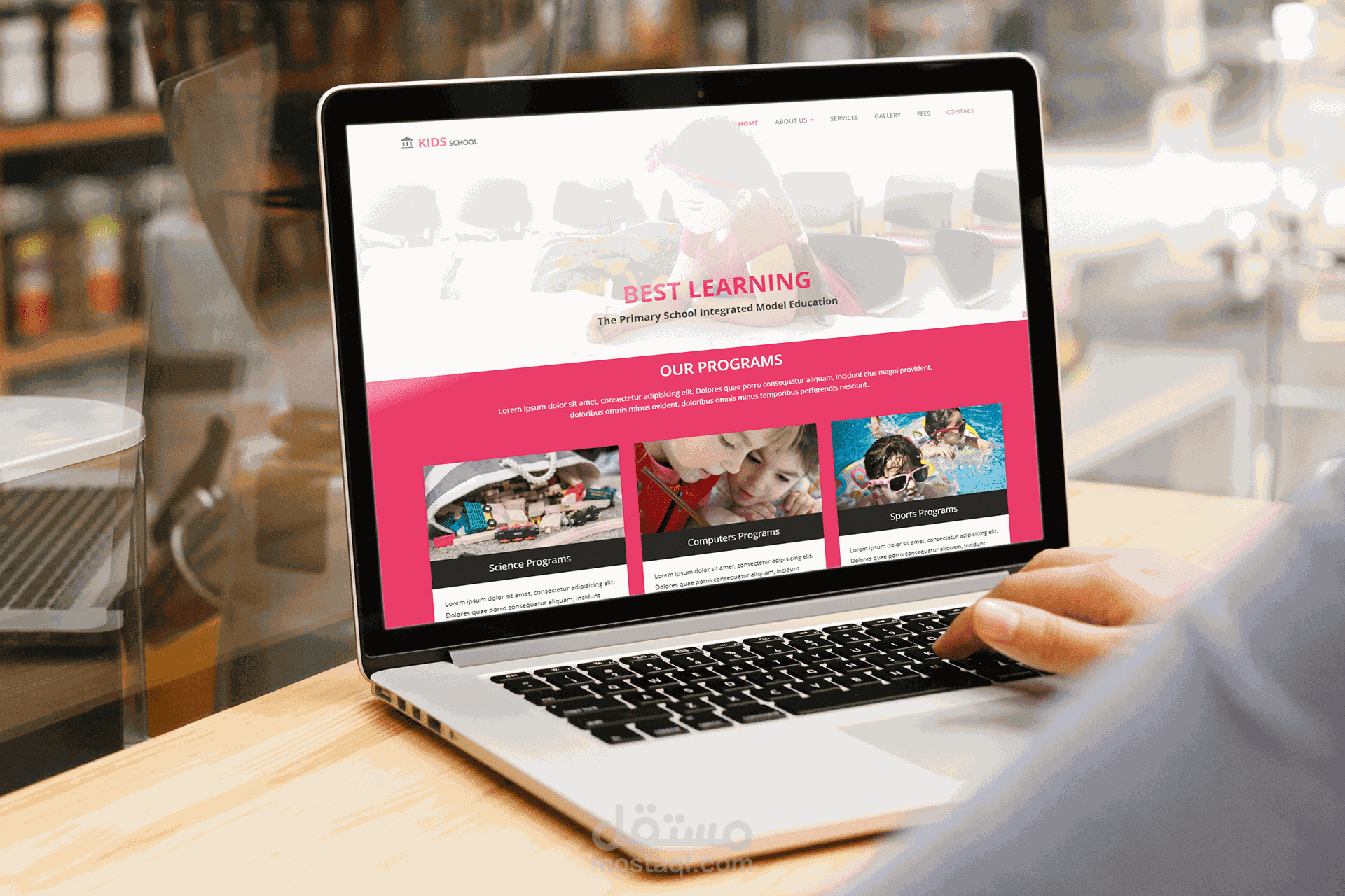 تصميم صفحة هبوط - Landing page