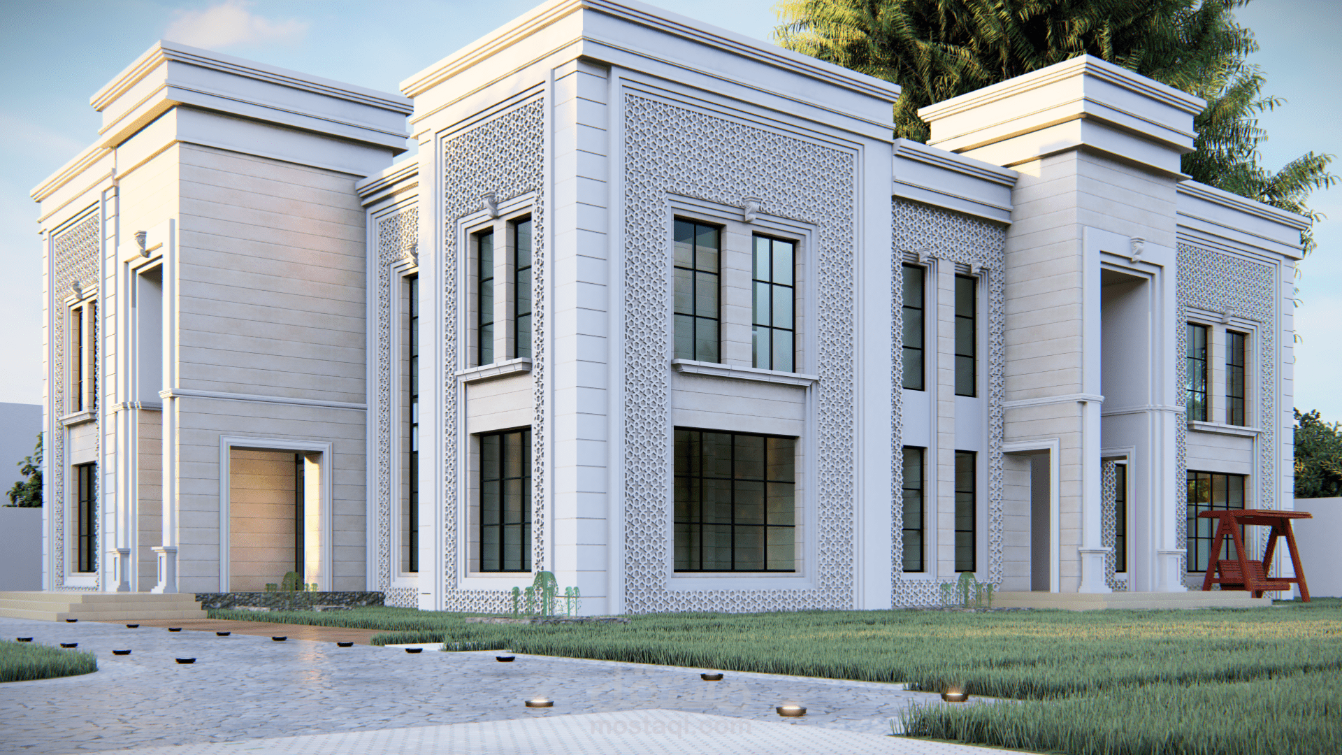 تصميم واجهات خارجية نيوكلاسيك