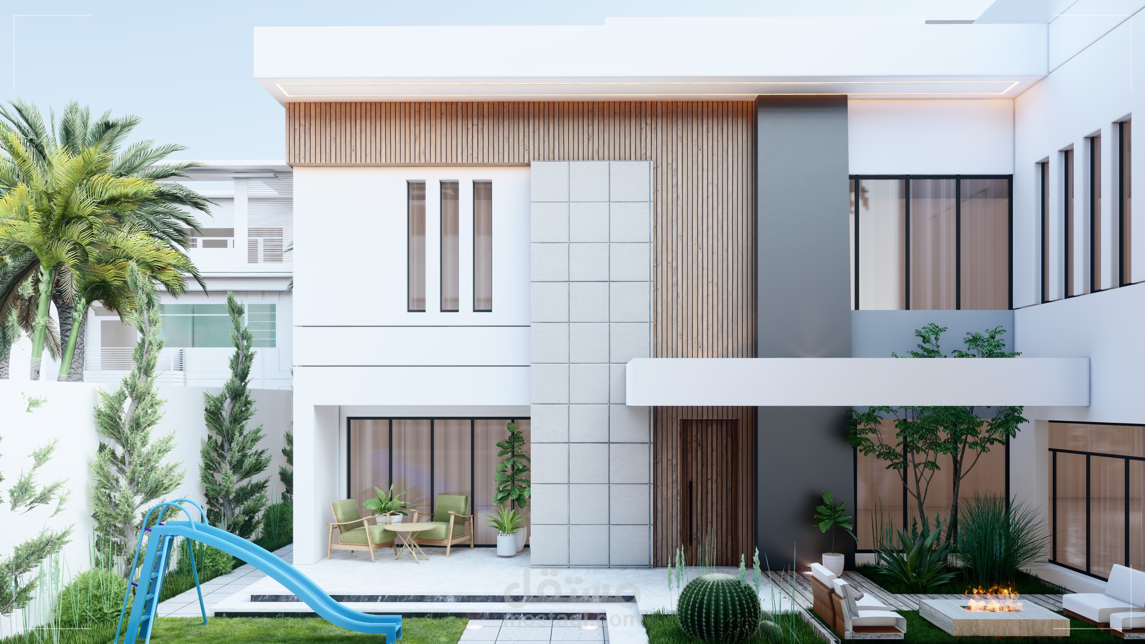 تصميم فيلا سكنية - السعودية