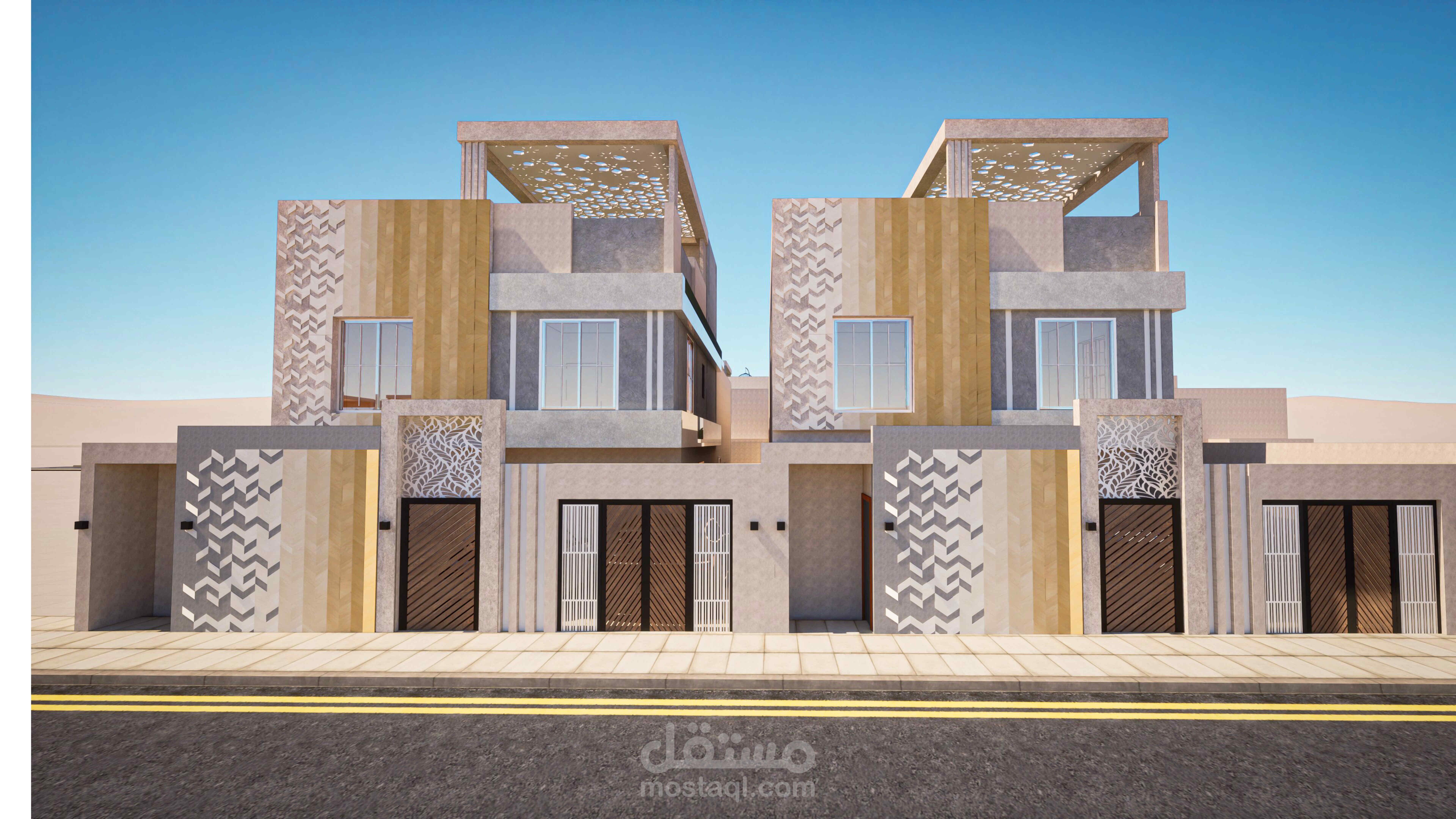 villas project in jeddah
