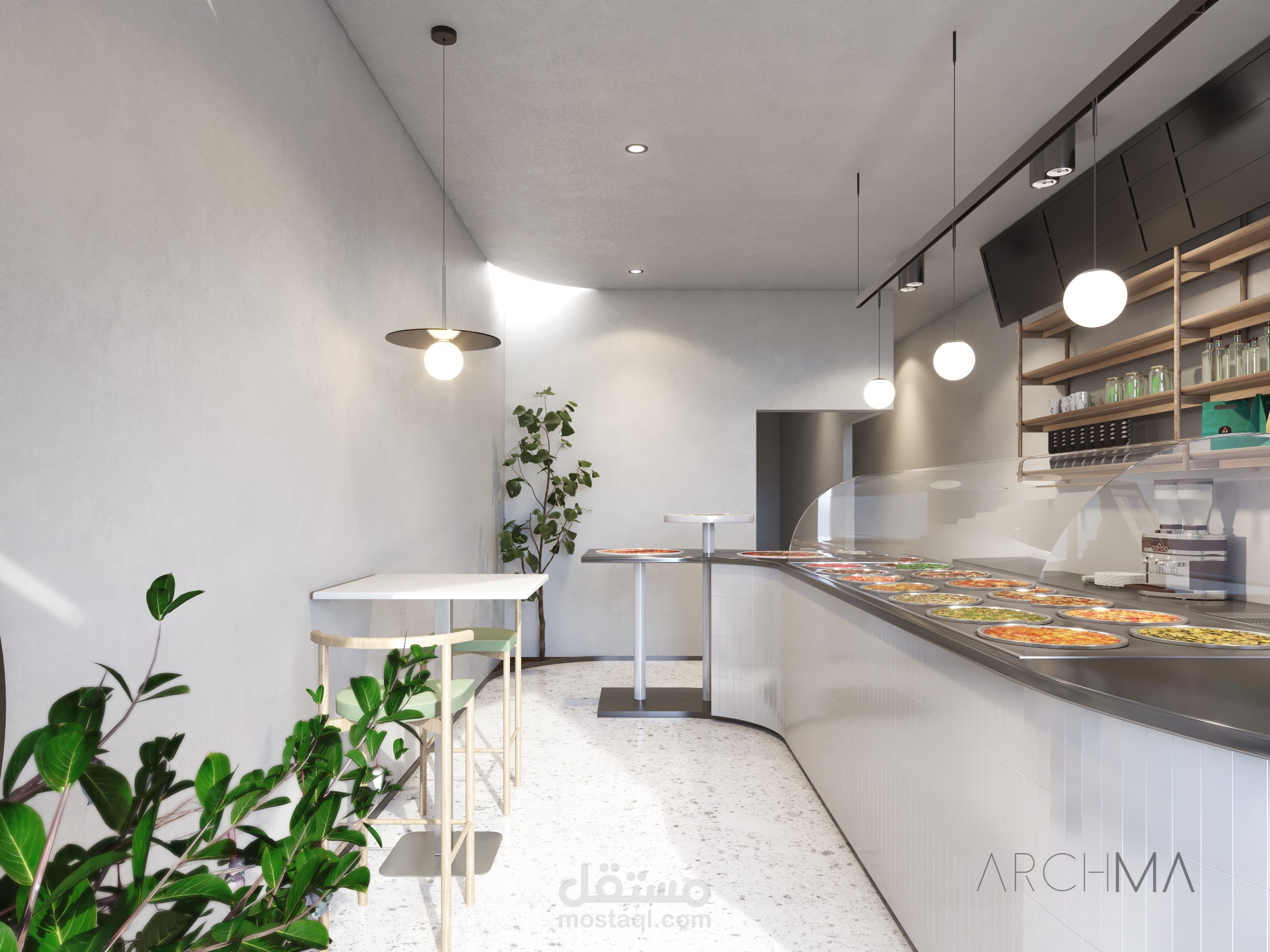 نموذج F&B أي مطاعم و كافيهات
