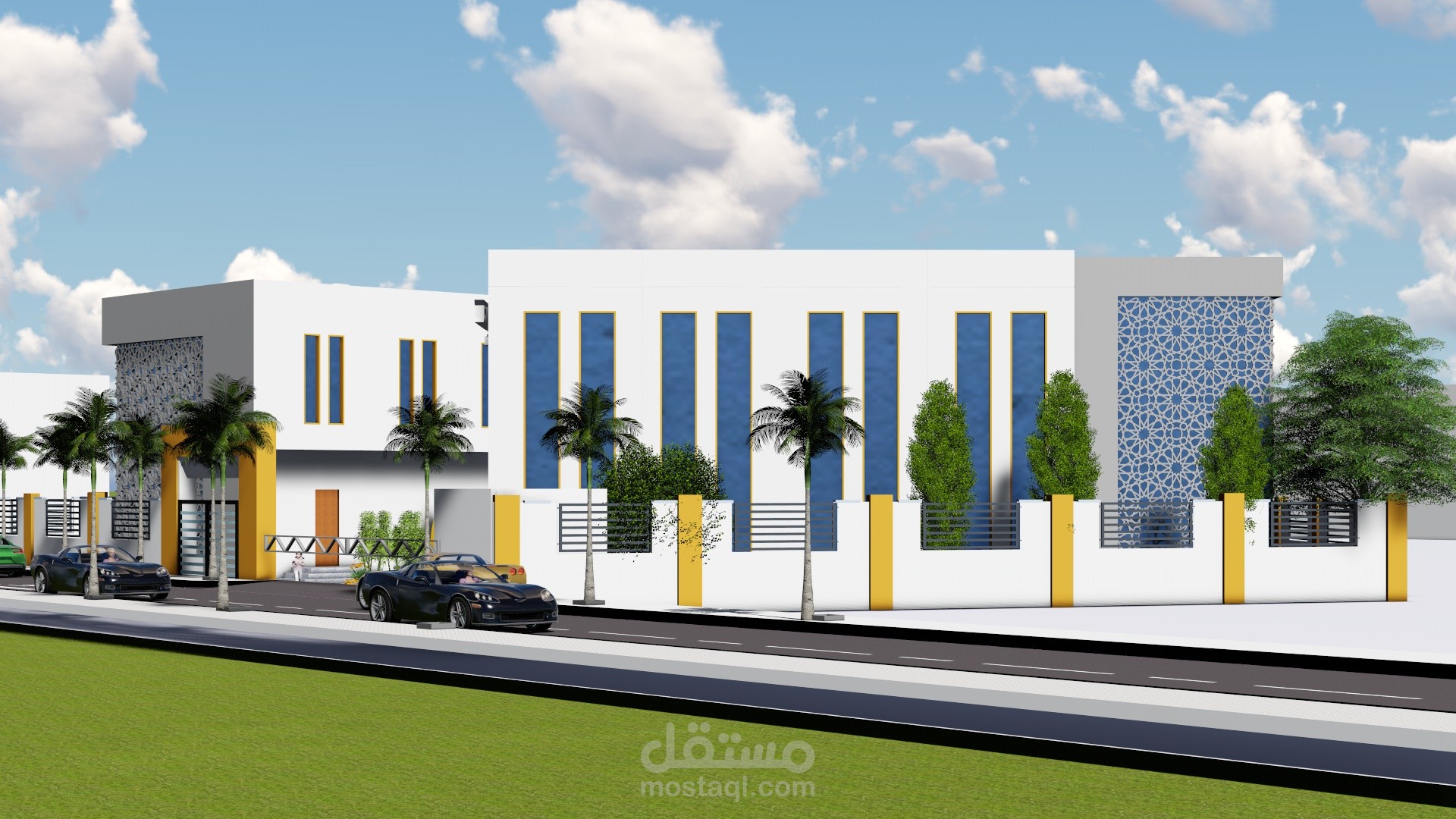 مدرسة ورضة خاصة بطابع اسلامي