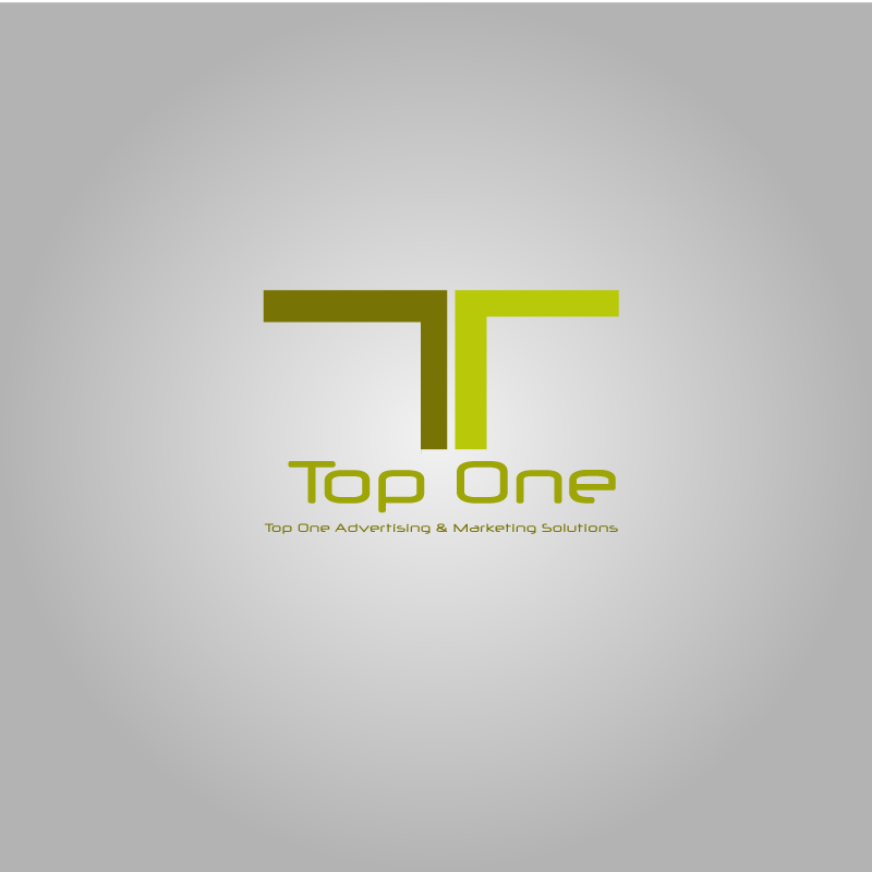 تصميم للشركة توب ون Top One Logo