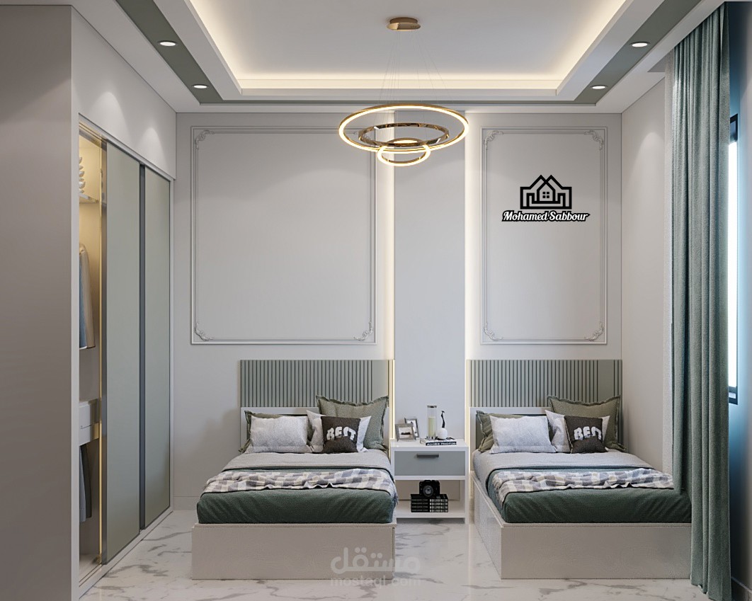 غرفة نوم اولاد 22