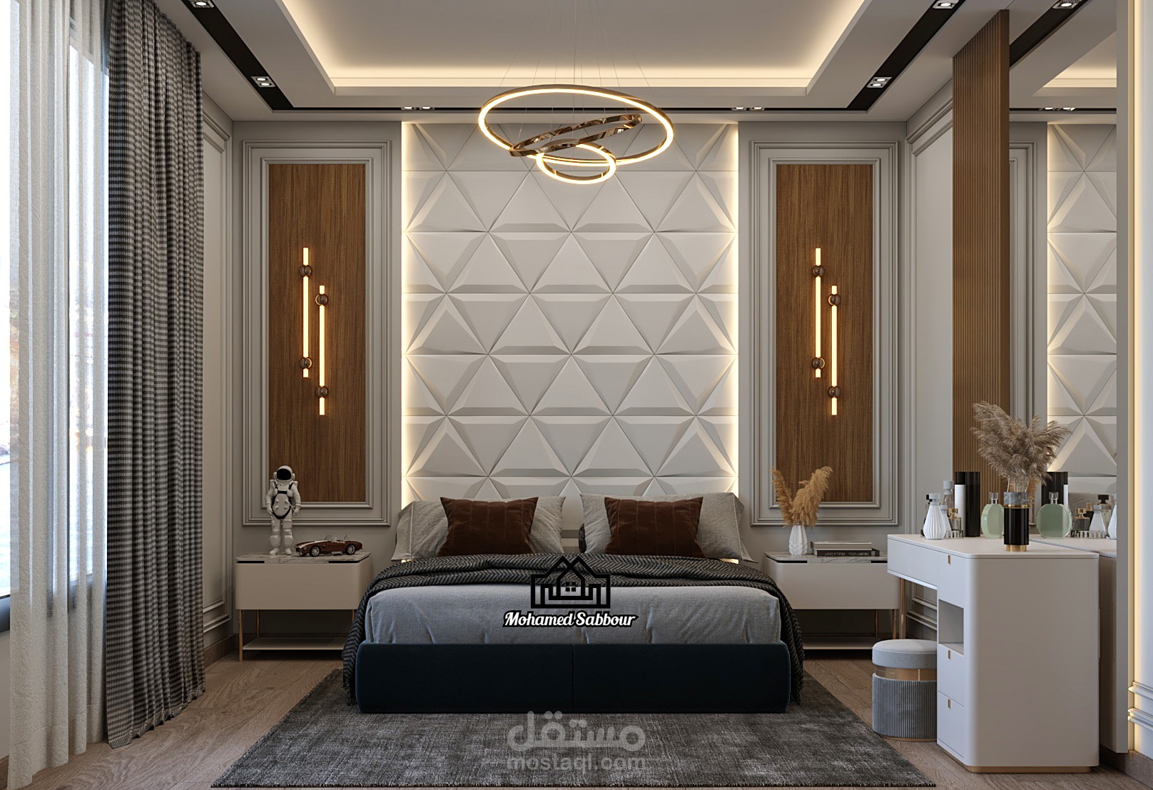 غرفة نوم نيو كلاسيك22