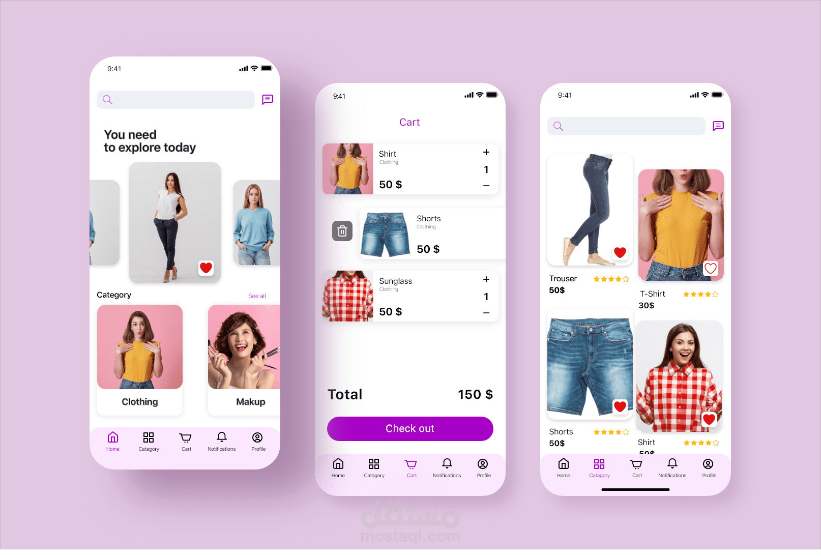 UX/UI Designs