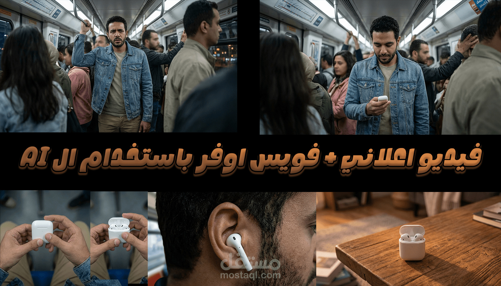 اعلاني غير رسمي لايربودز باستخدام ال Ai