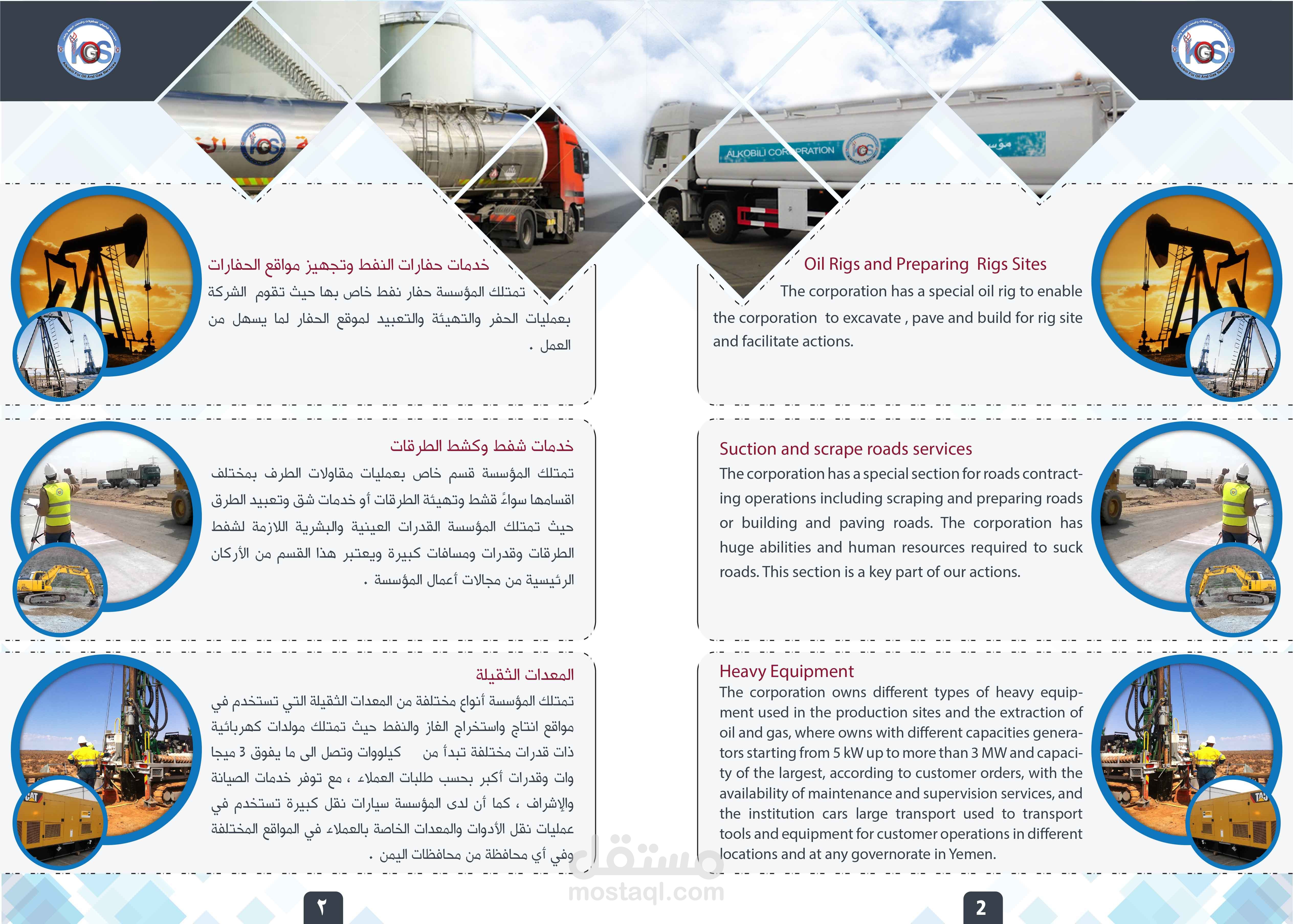 بروفايل شركة (الخبيلي لخدمات النفط والغاز)
