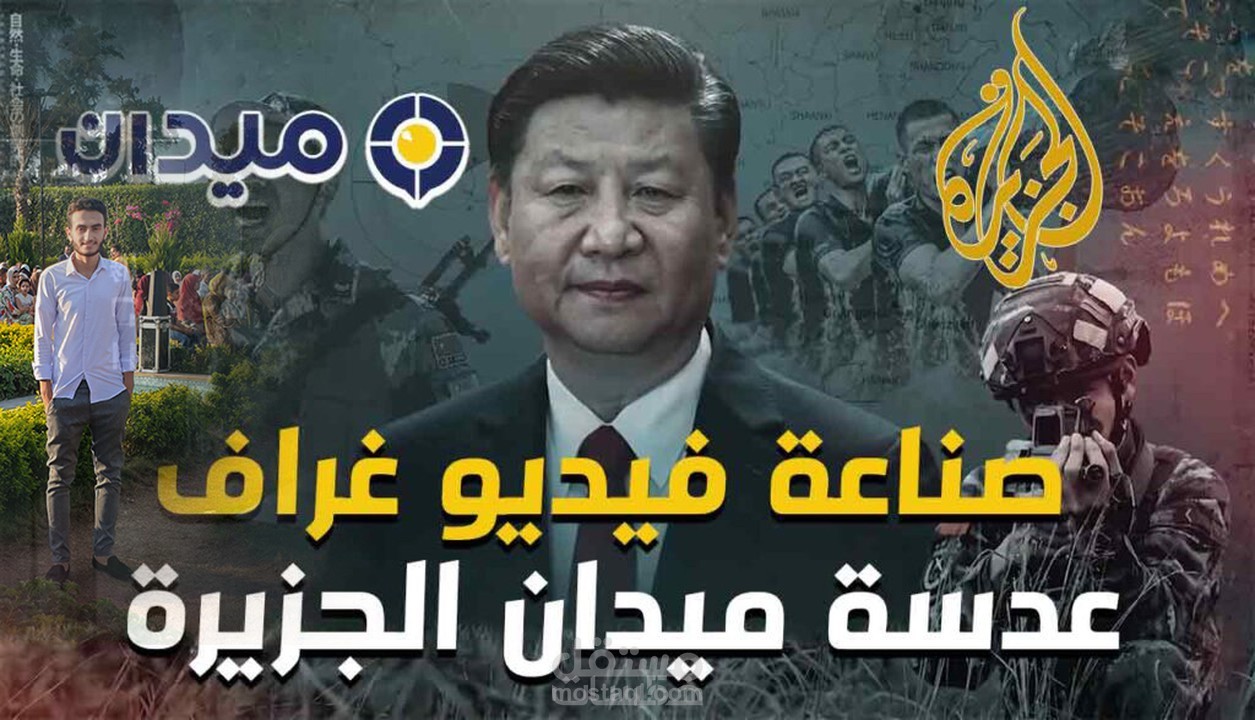 مونتاج فيديوغراف اخبارى او وثائقى