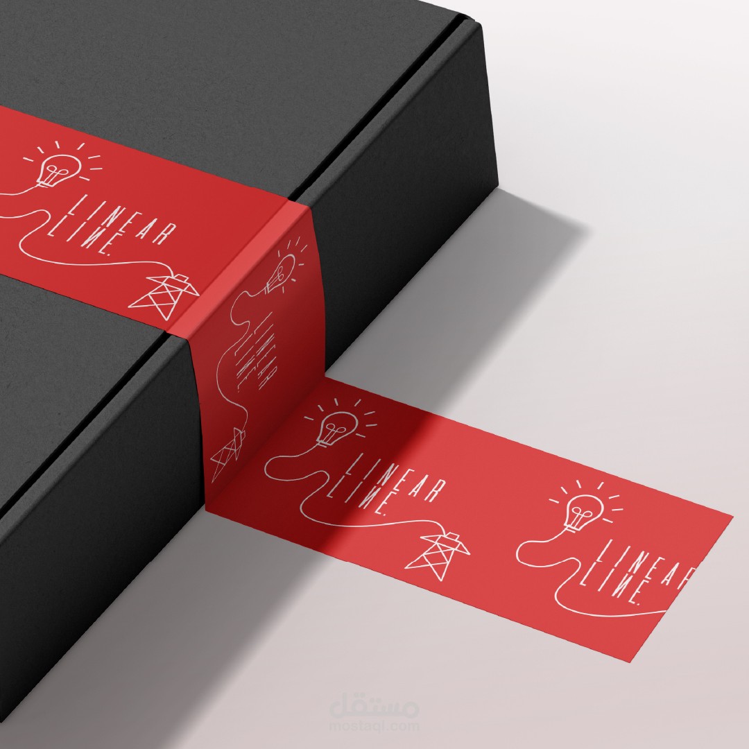 هوية بصرية لشركة Linear line