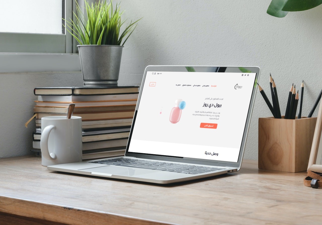 متجر عطور الكتروني woocommerce