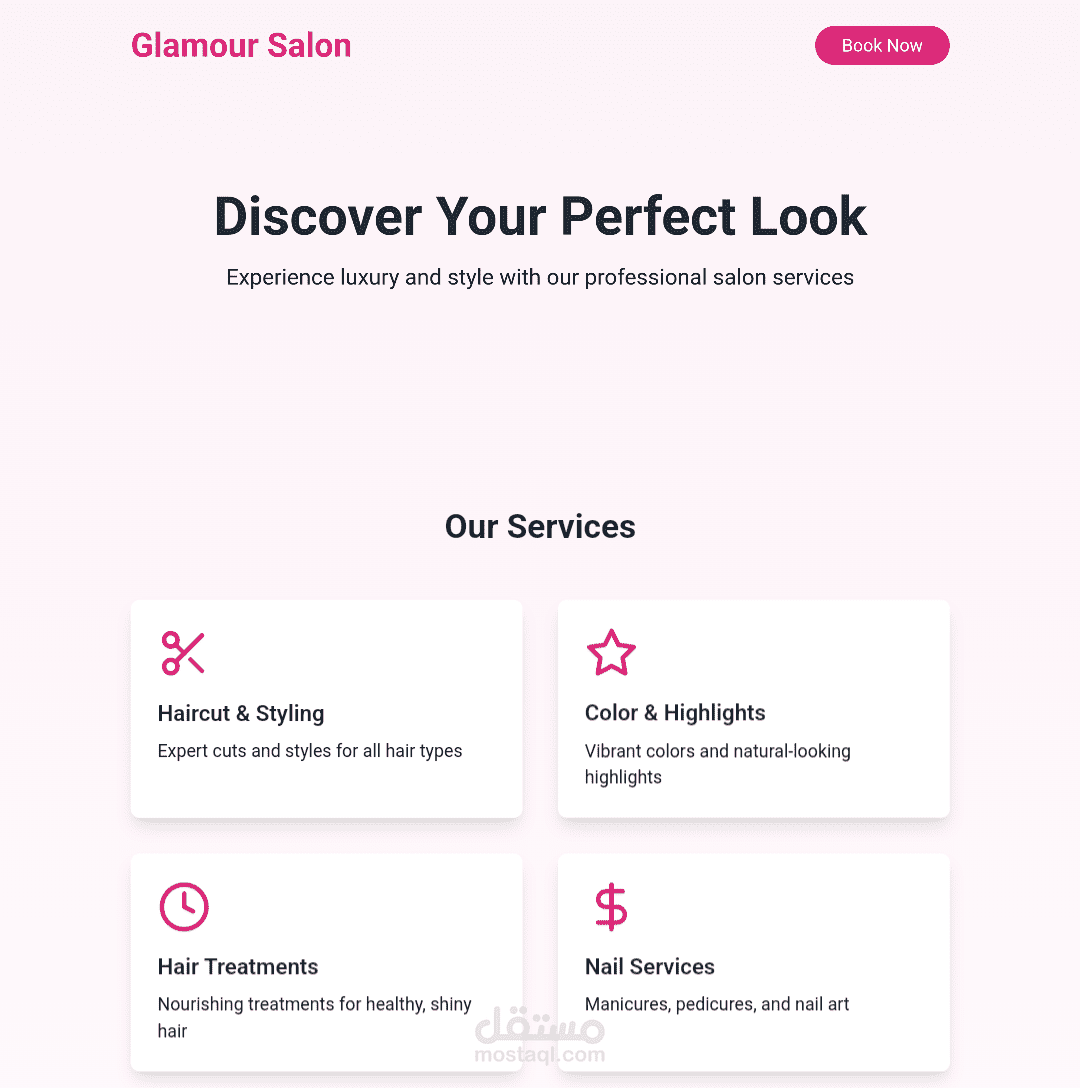 Sallon(Organize reservations)