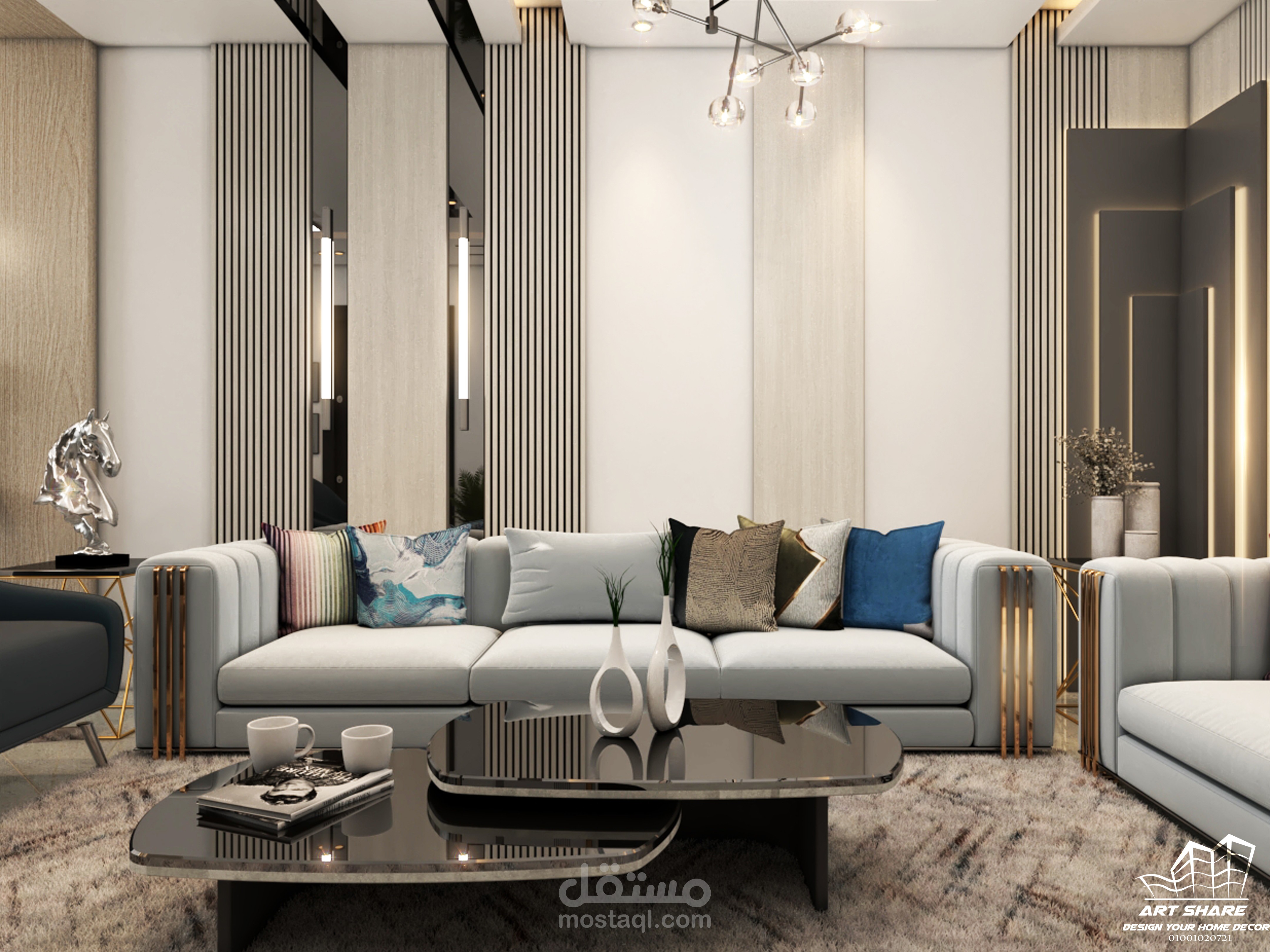 تصميم داخلي باعلي جوده