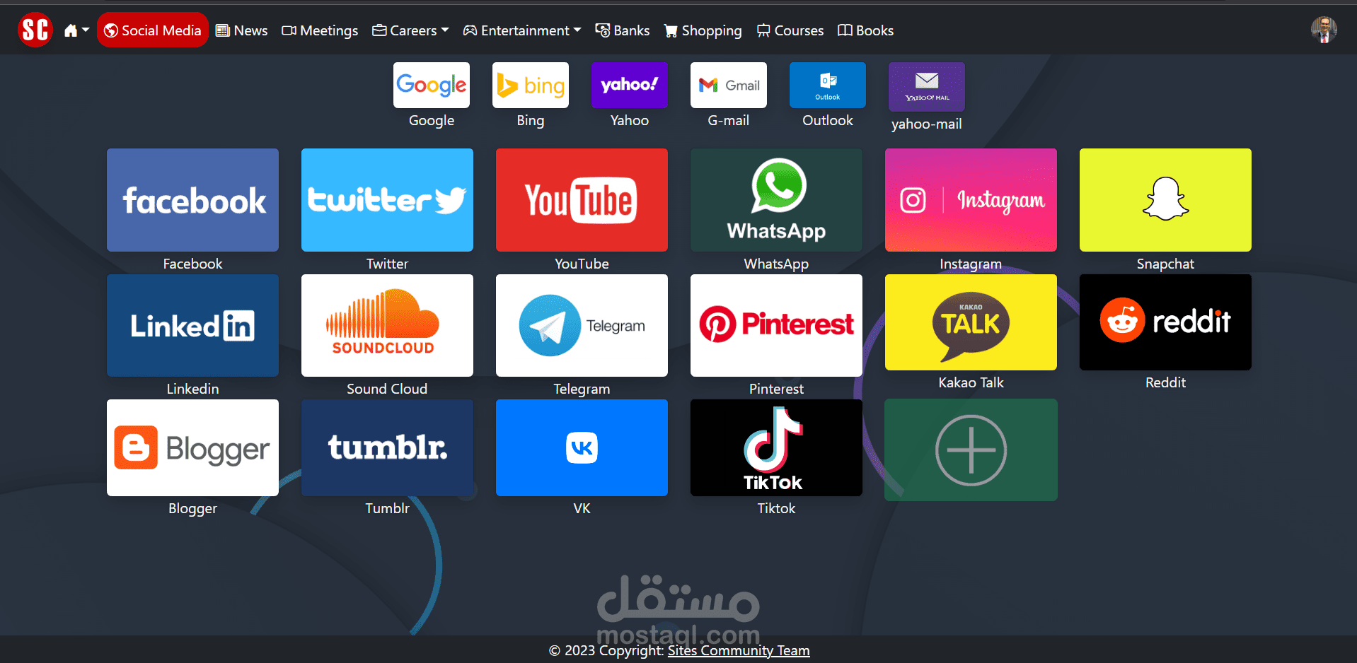تصميم وبرمجة موقع hclick