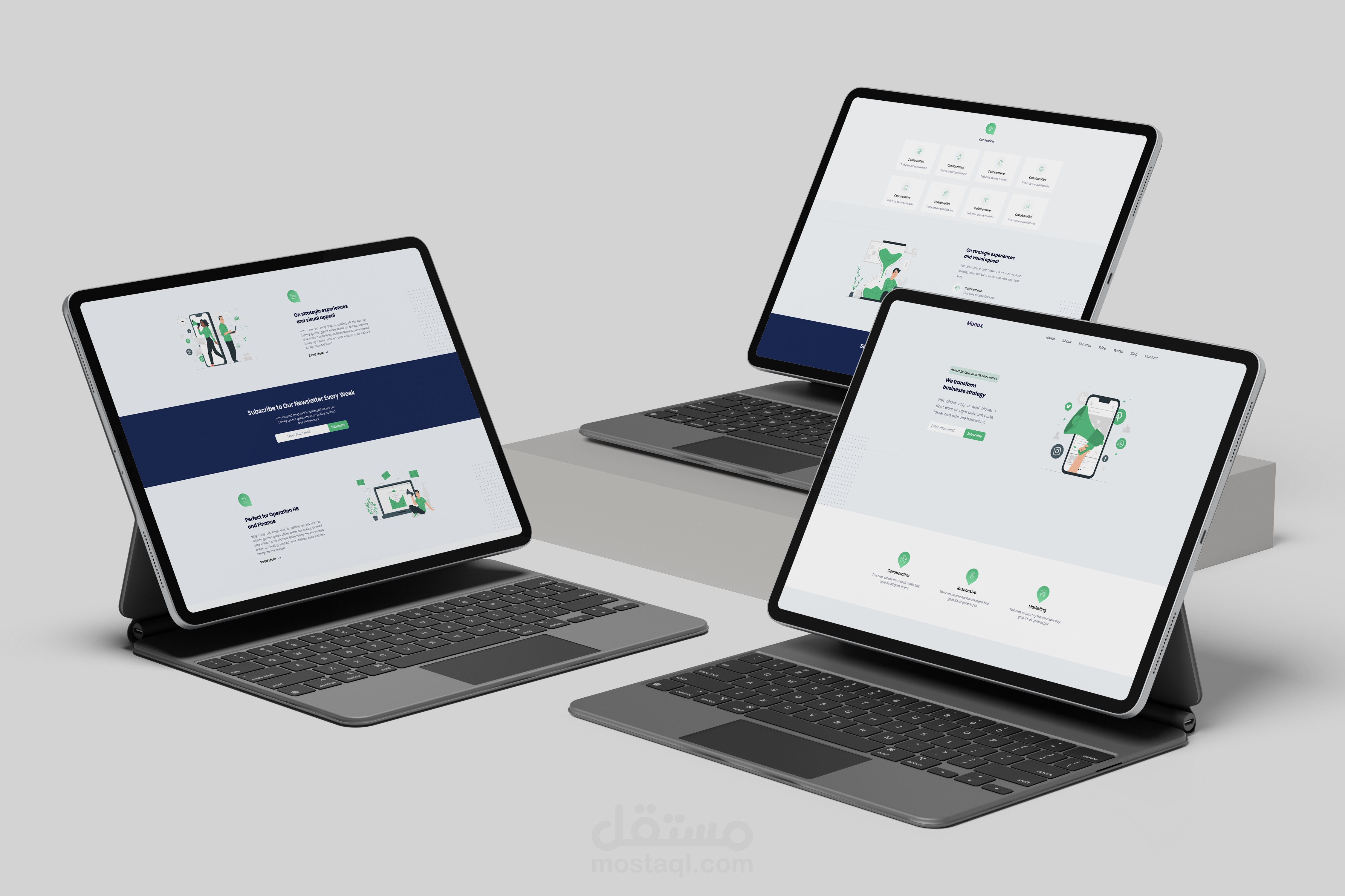 برمجة موقع الكتروني