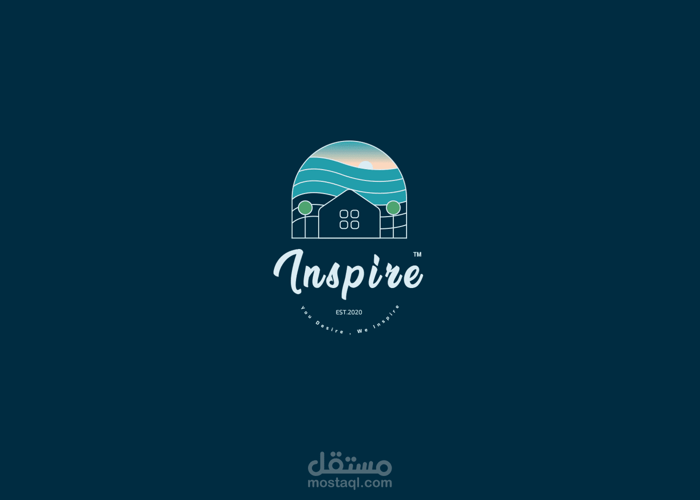 Inspire logo & visual identity