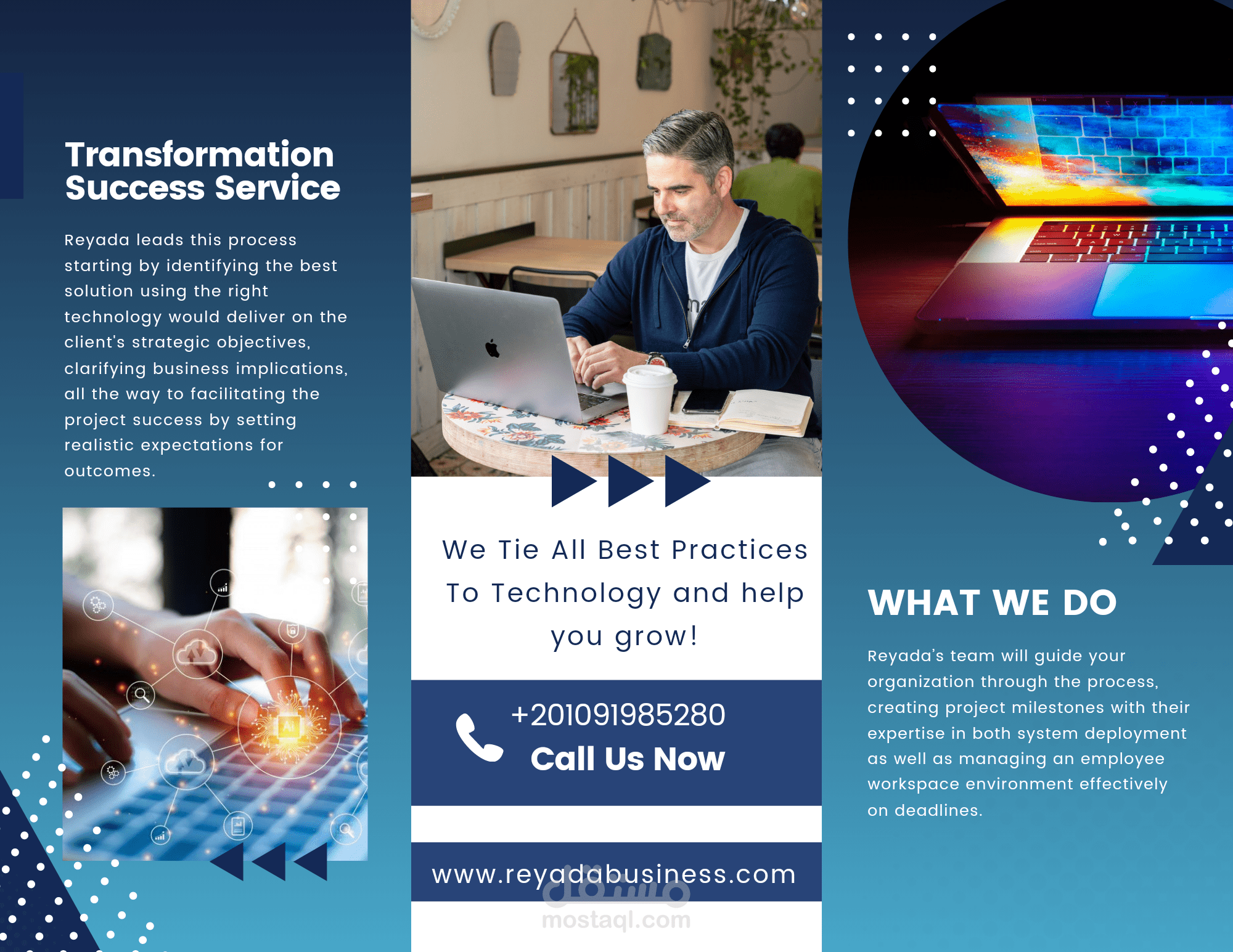 تصميم فلايرات لشركات متعددة المجالات.