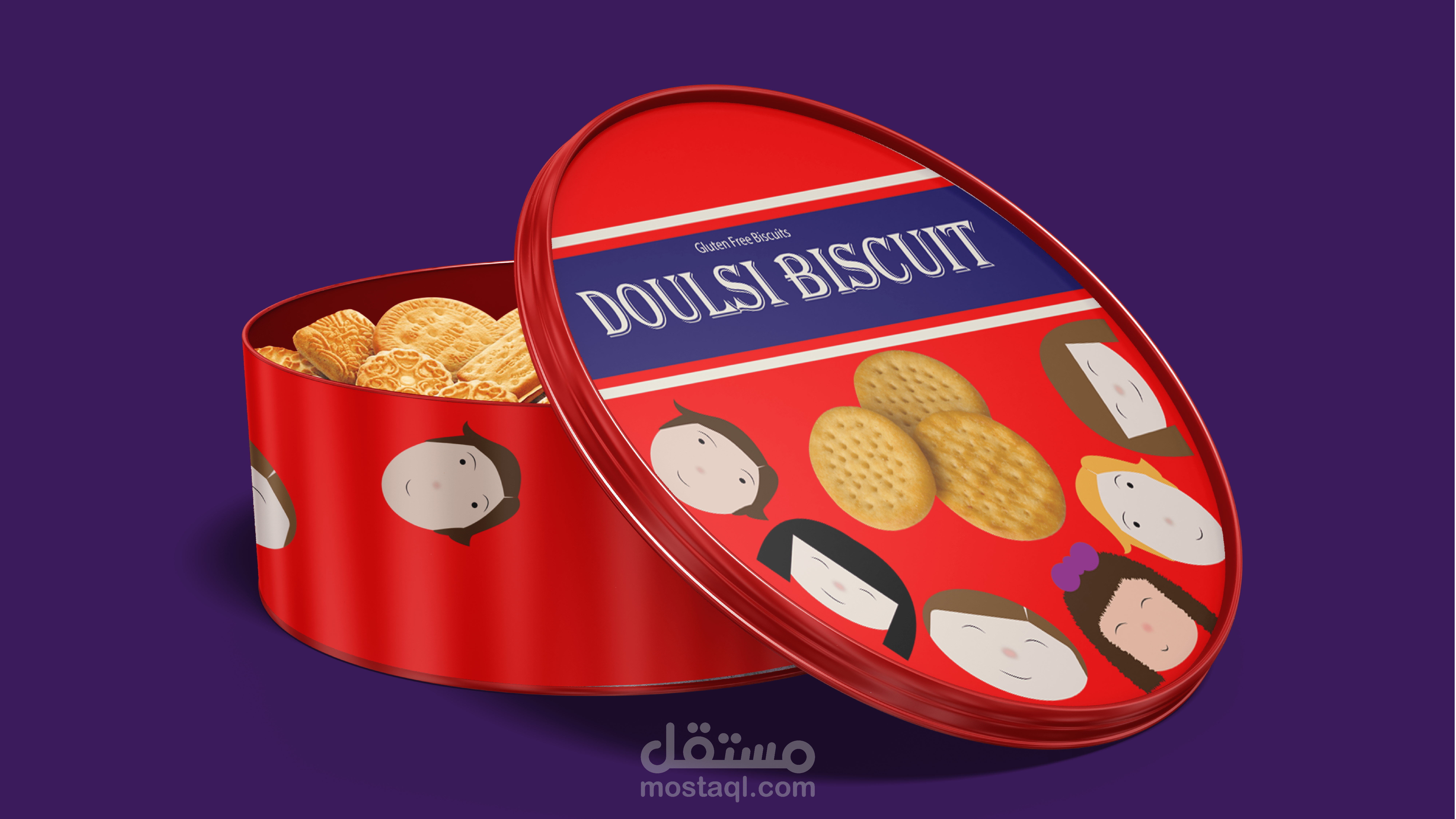 تصميم عبوه بسكويت