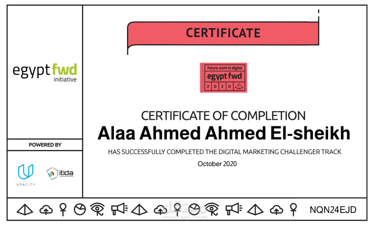 Certificate in digital marketing